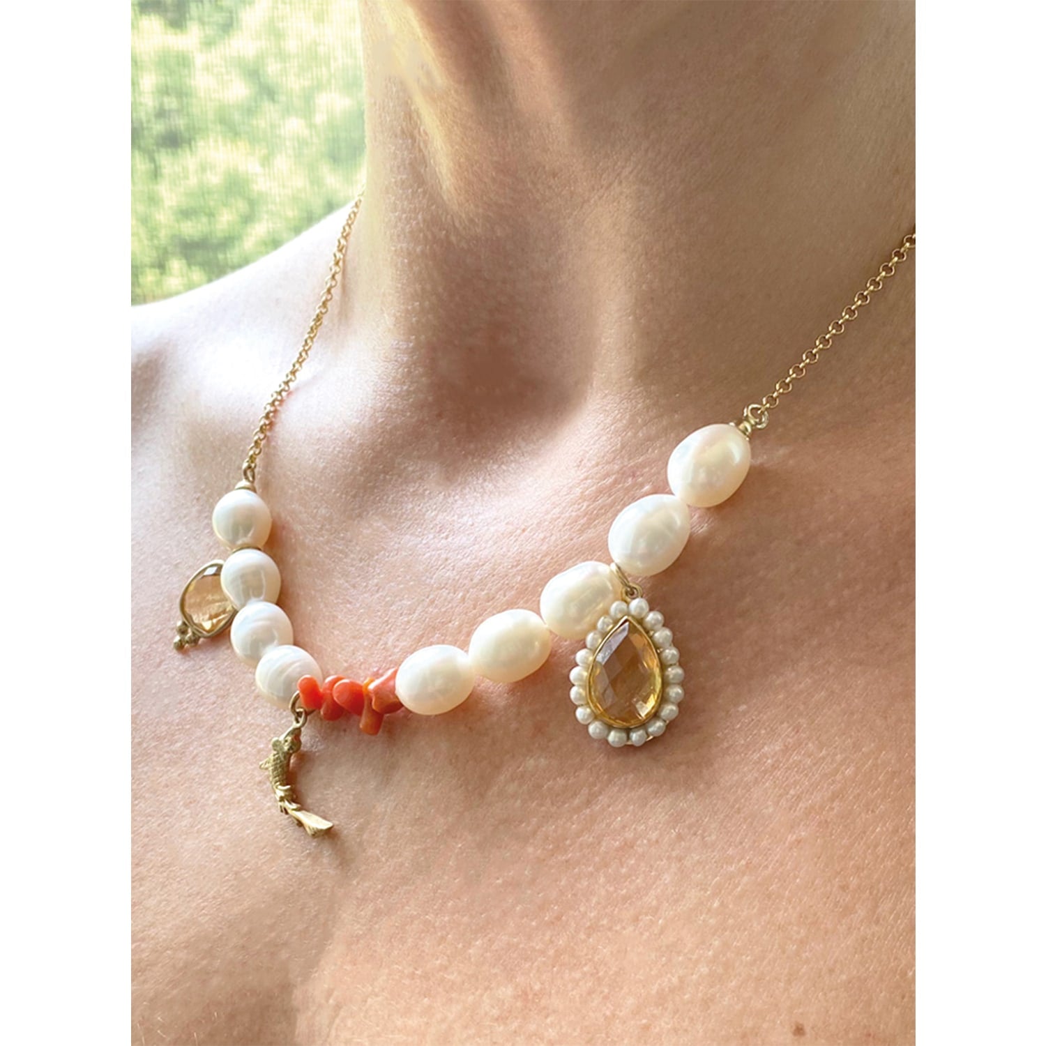 Goldfish Lucky Charm Necklace