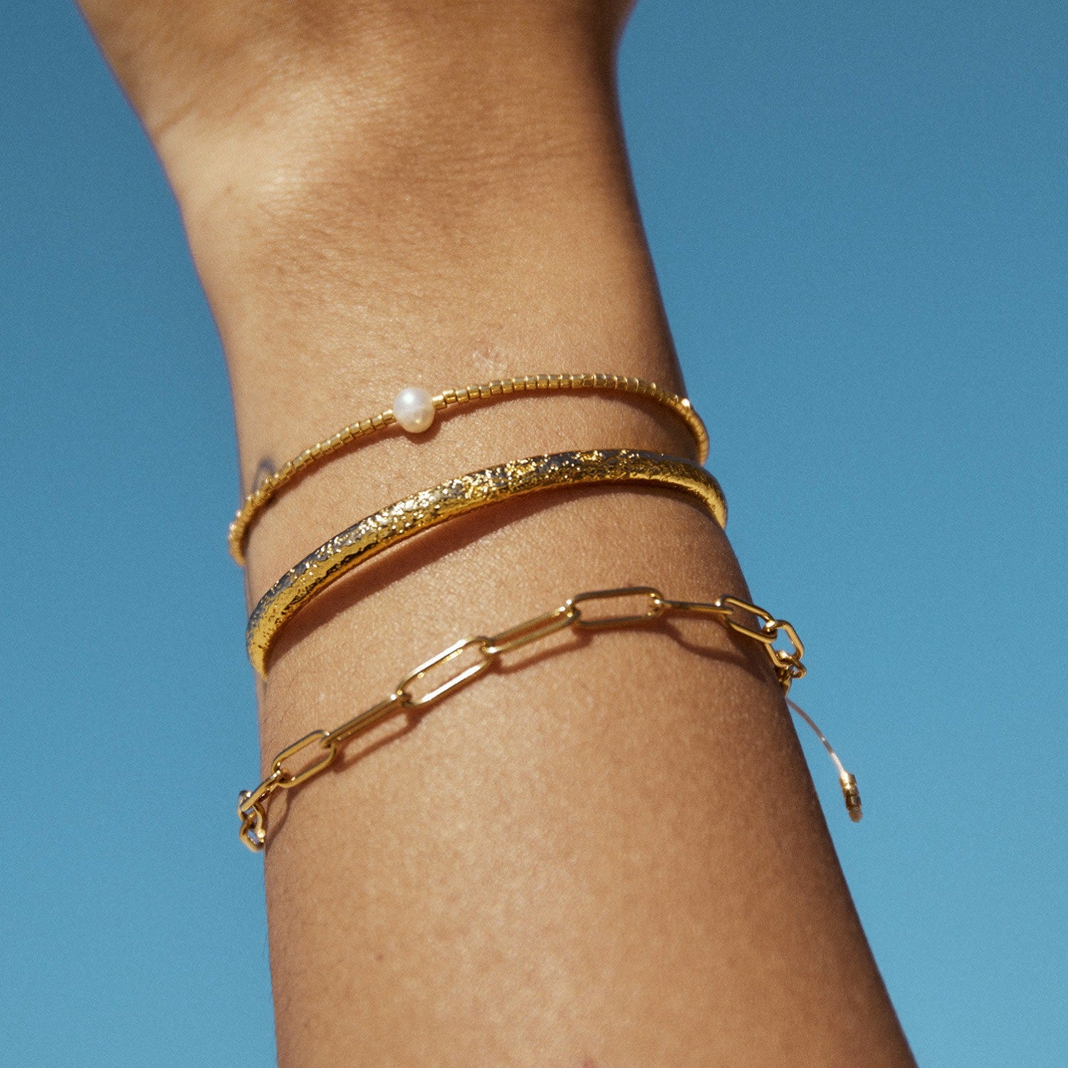 Goldilocks Bracelet Stack