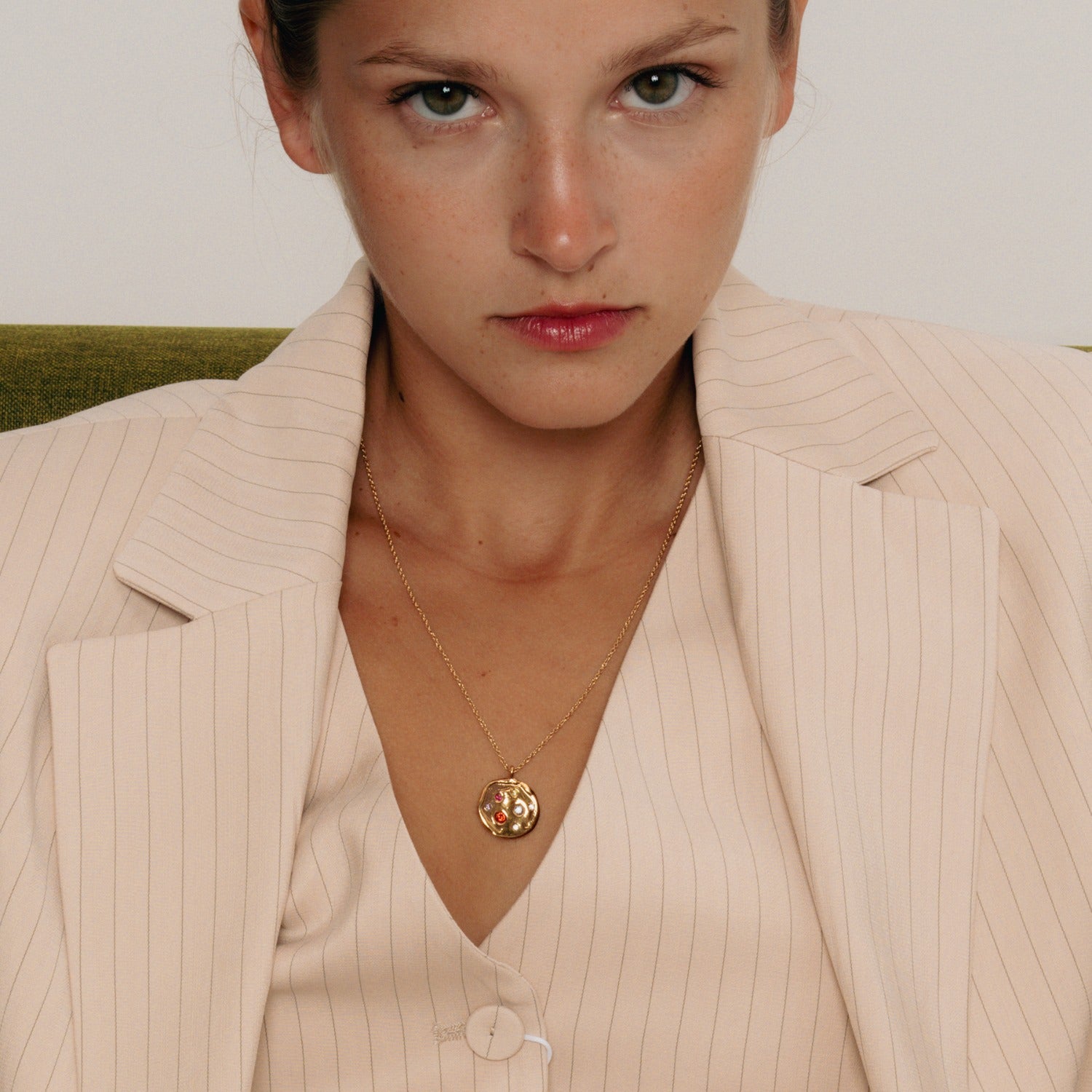 Goldplated & Multicolored Sadie Necklace