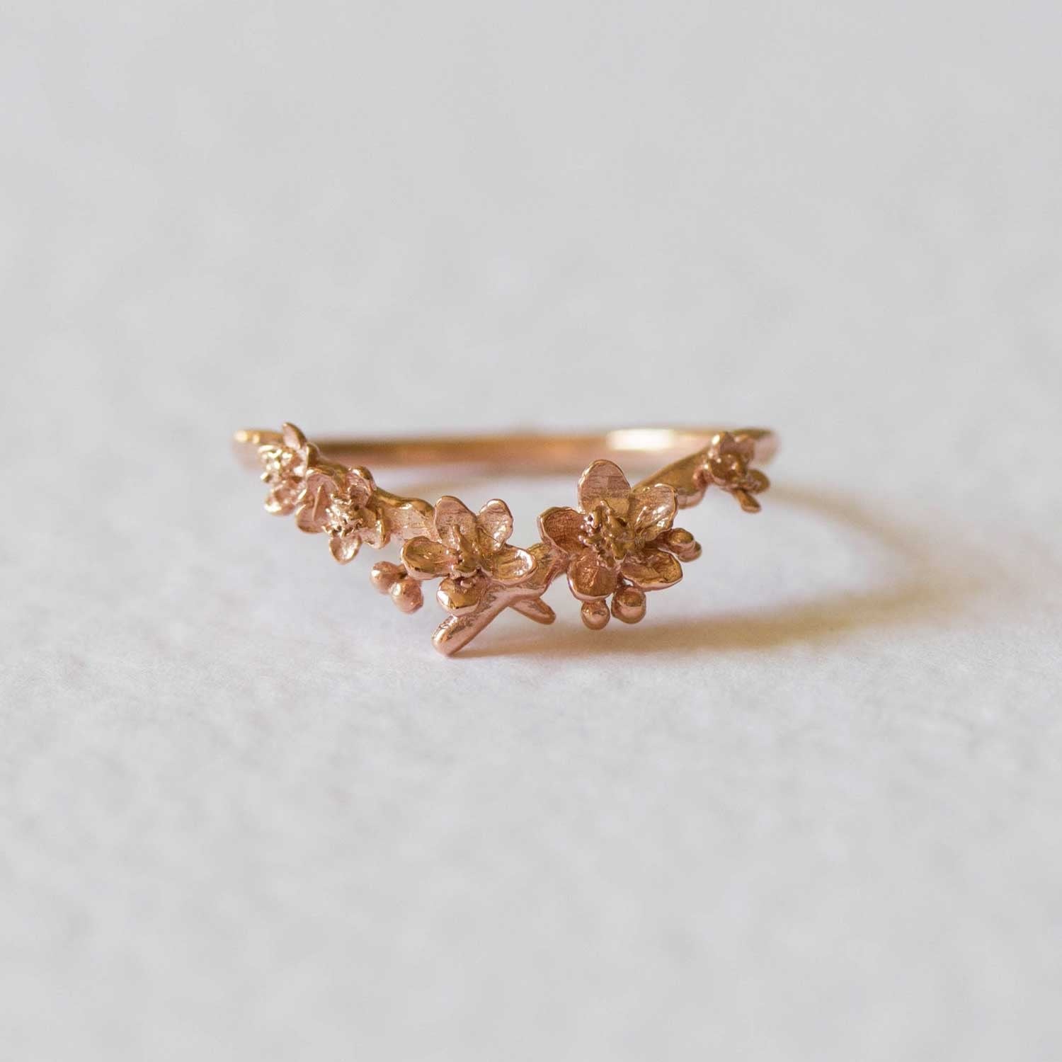 Cherry Blossom Ring – Rose Gold