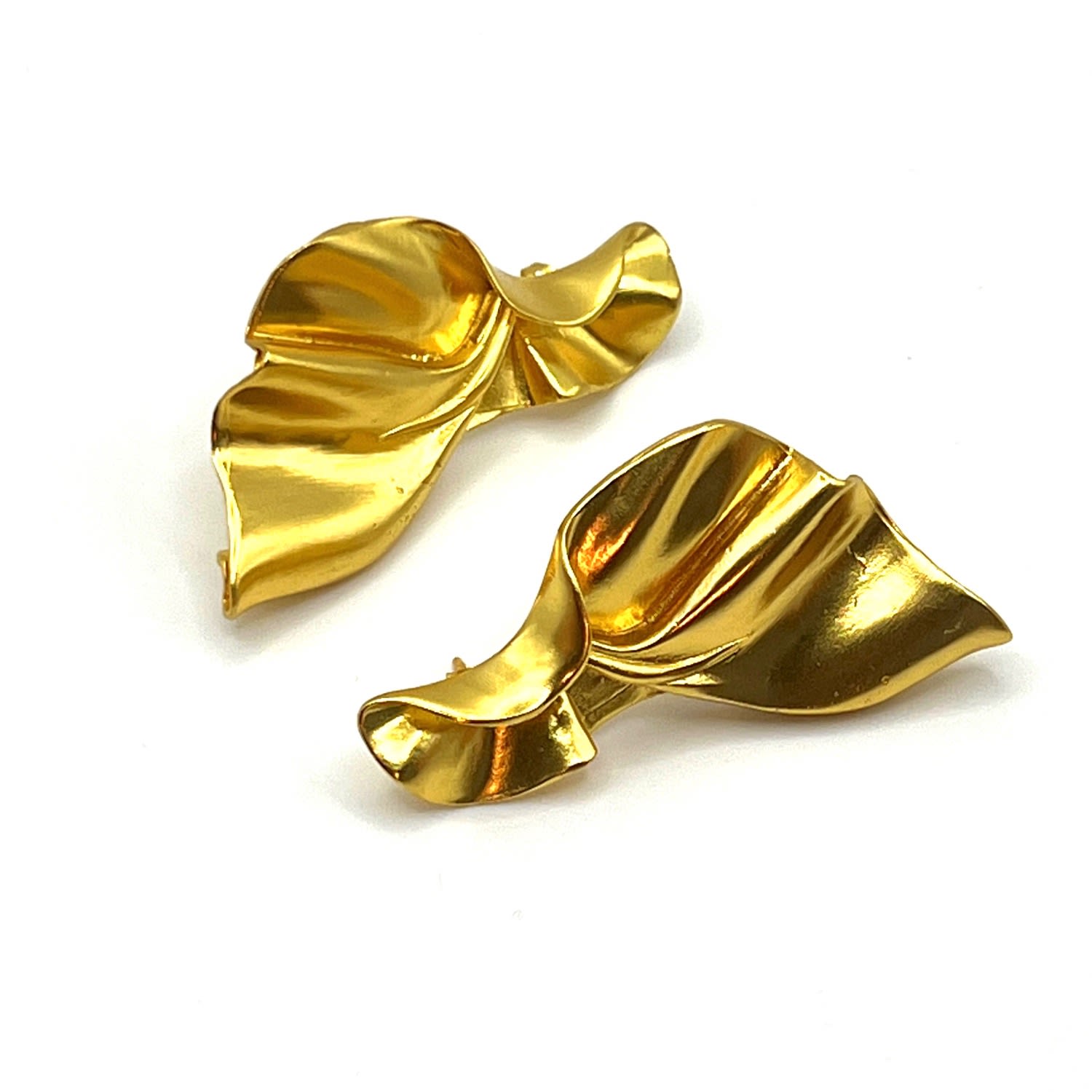 Graceful Wings - Statement Earrings 24K Gold Plated
