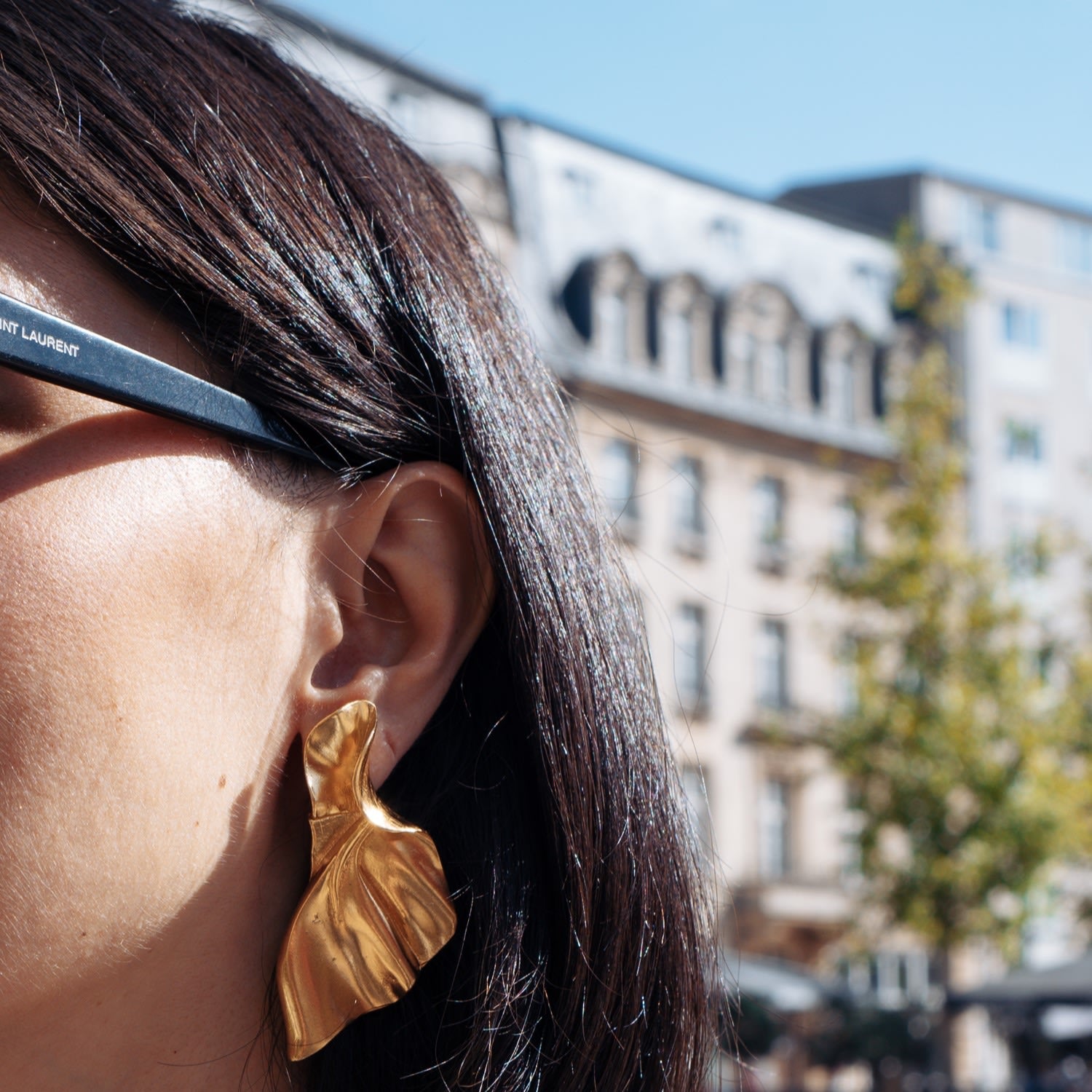 Graceful Wings - Statement Earrings 24K Gold Plated