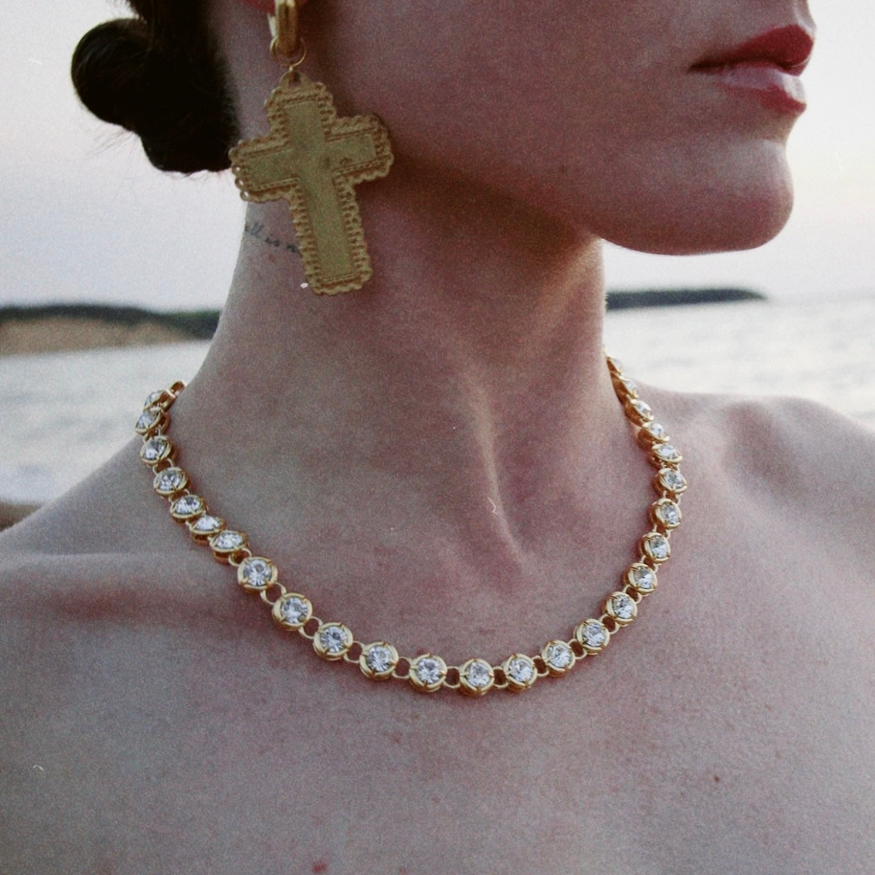 Graziella Rhinestone Necklace