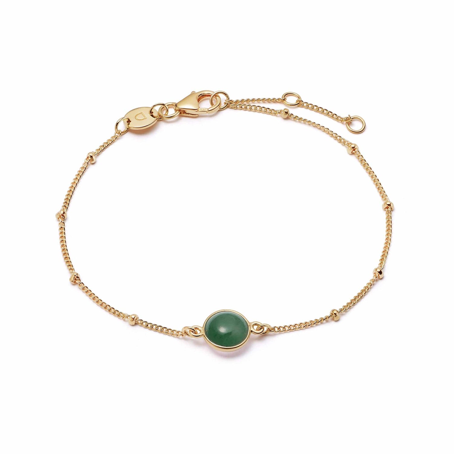 green-aventurine-healing-stone-bobble-bracelet-18ct-gold-plated-sterling-silver-daisy-london