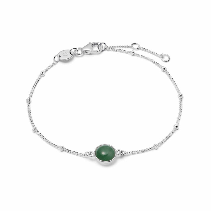 green-aventurine-healing-stone-bobble-bracelet-925-sterling-silver-daisy-london