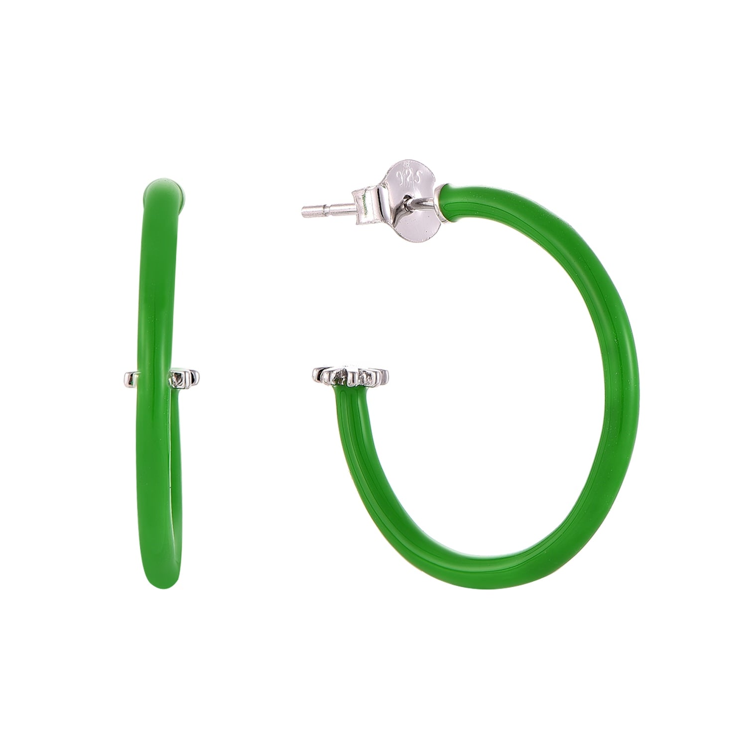 Green Earrings