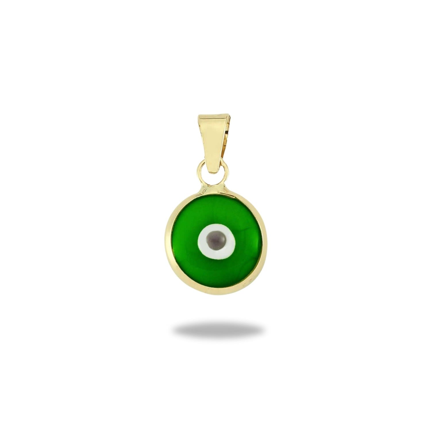 Green Evil Eye Pendant / Your Lucky Charm