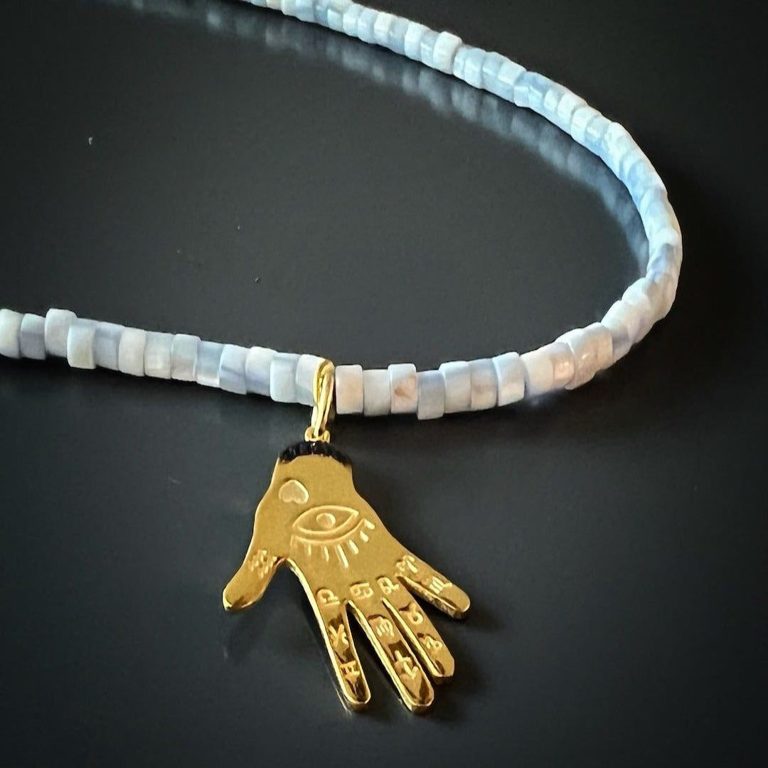 Grounding Spiritual Hand Necklace