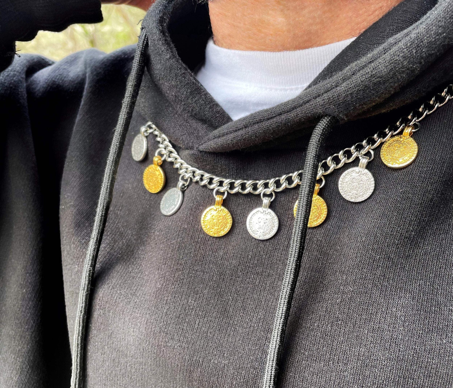 Gs Coin Necklace