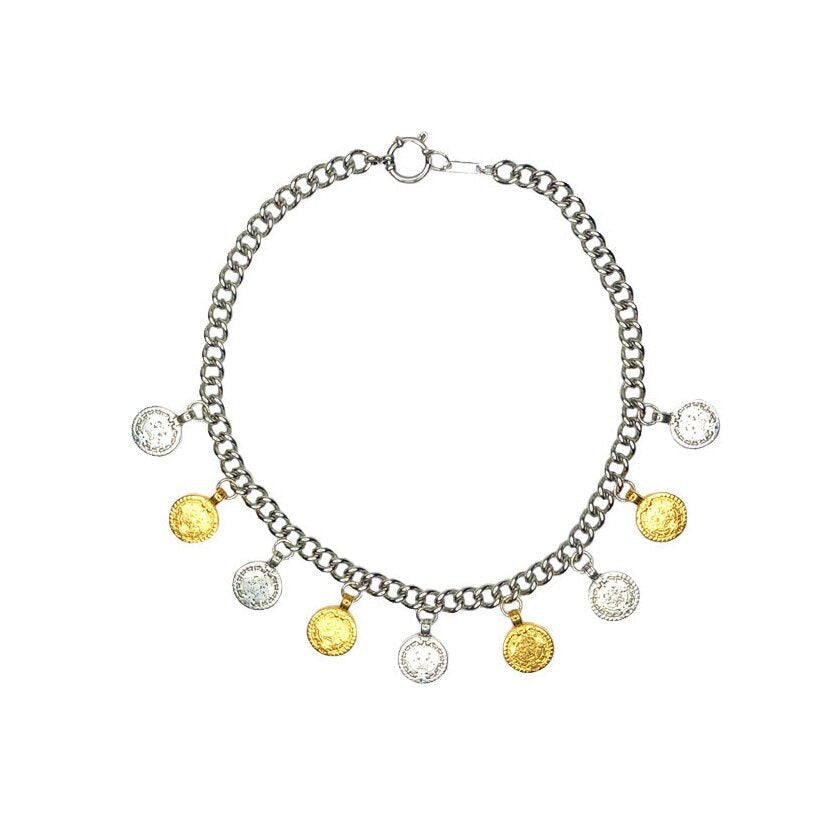 Gs Coin Necklace