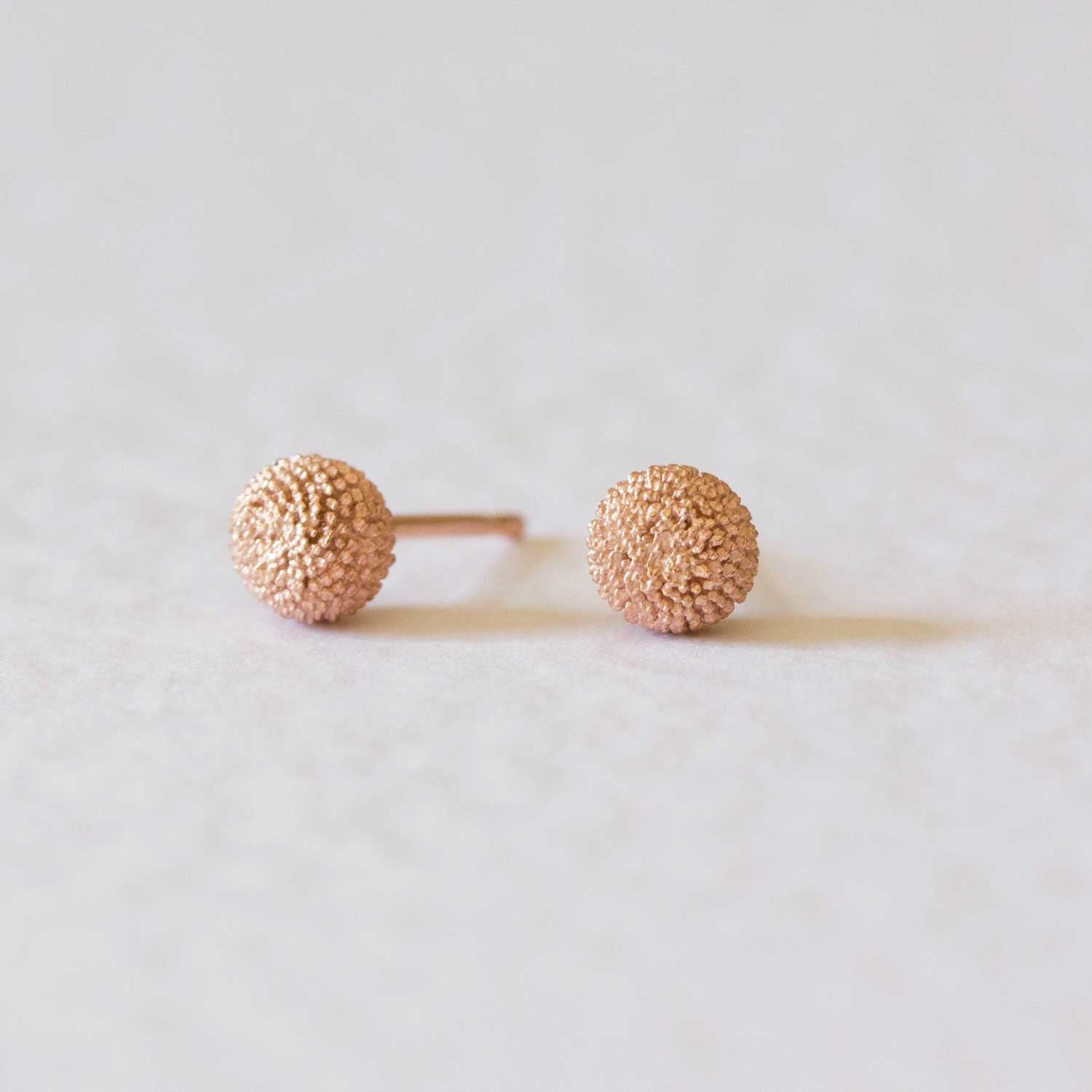 Dahlia Earrings – Rose Gold