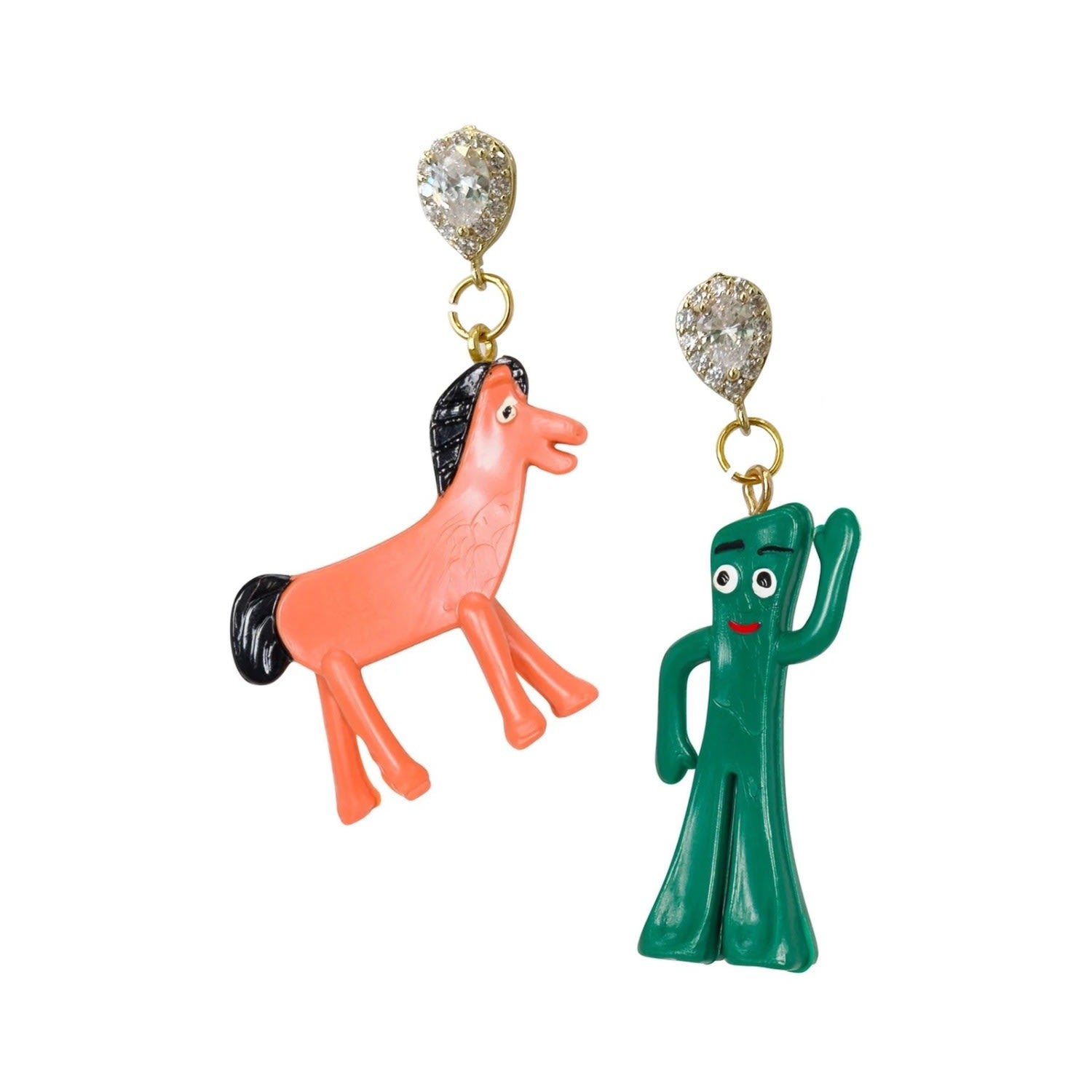 Vintage Gumby And Pokey Bendable Toys In Original Packages - Foto 2