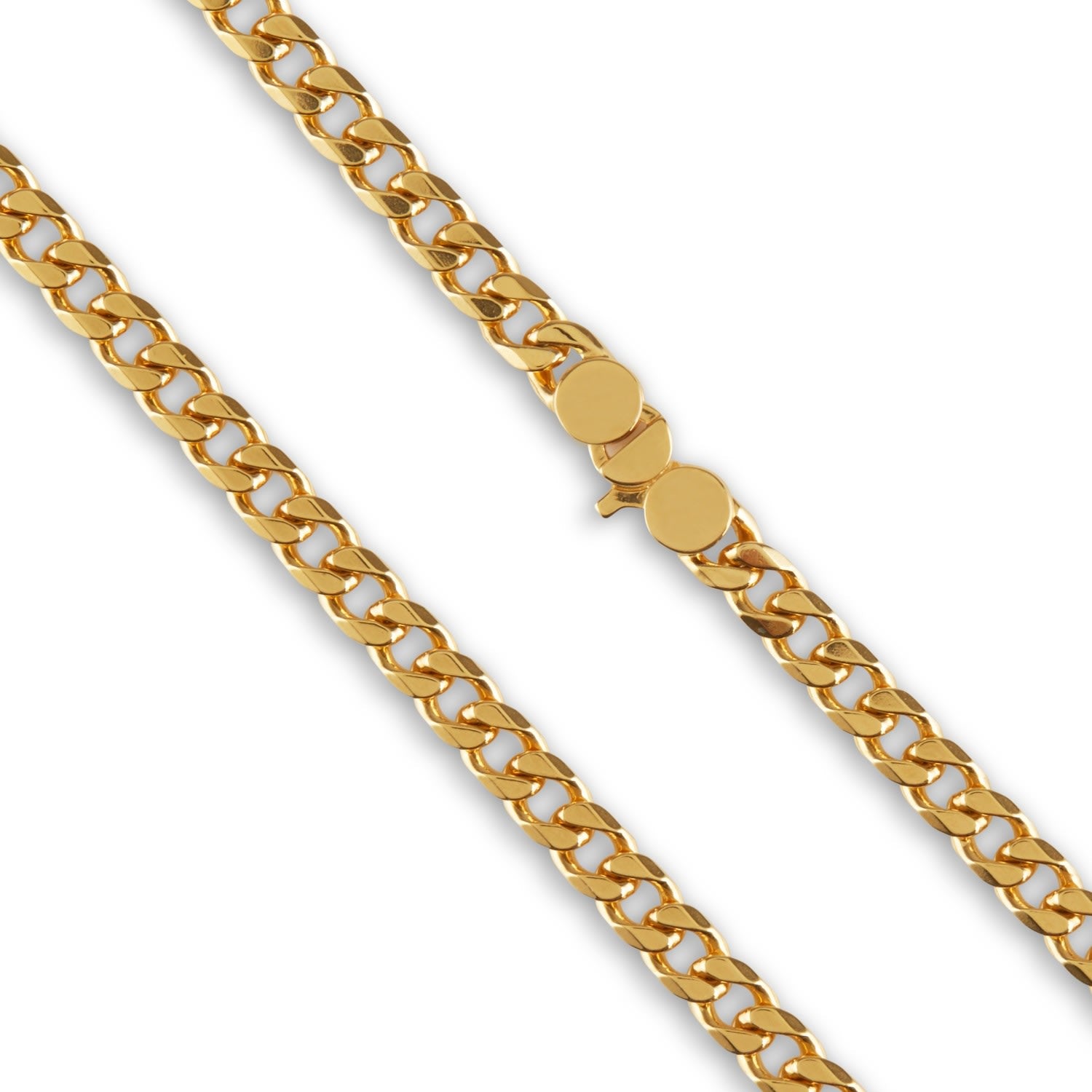 Iron Maiden 5Mm Gold Necklace
