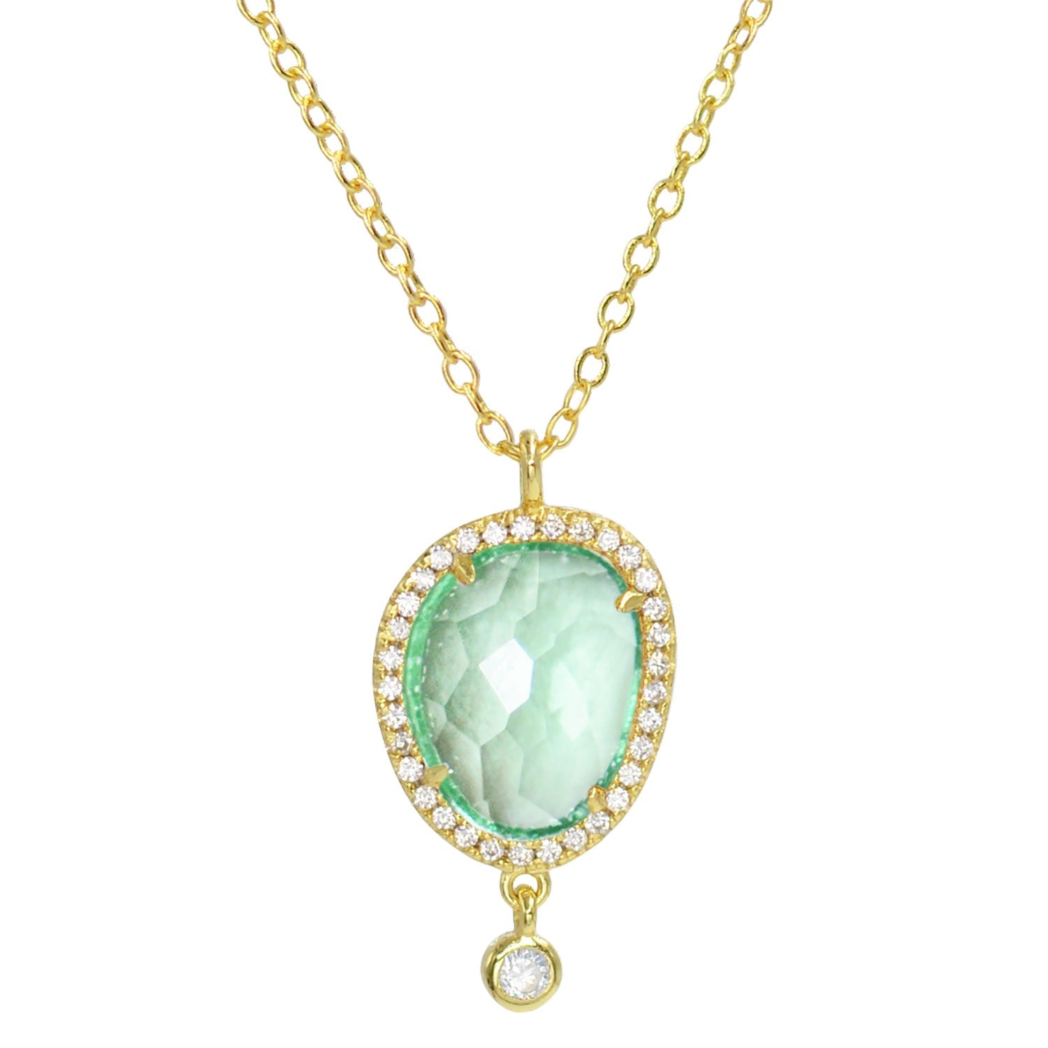 Johari Necklace - Paraiba Green