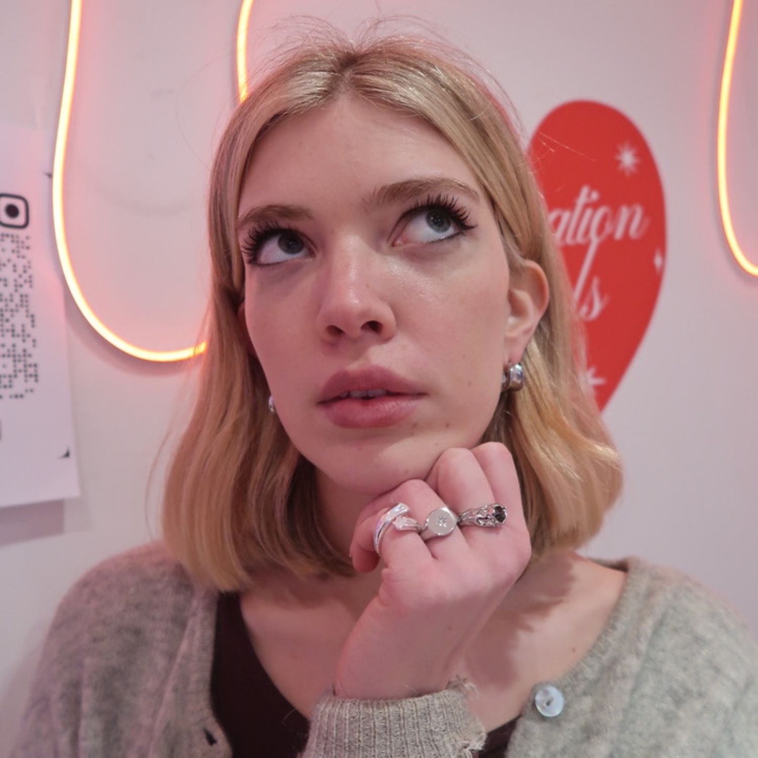 Hailey's Star Ring In Silver