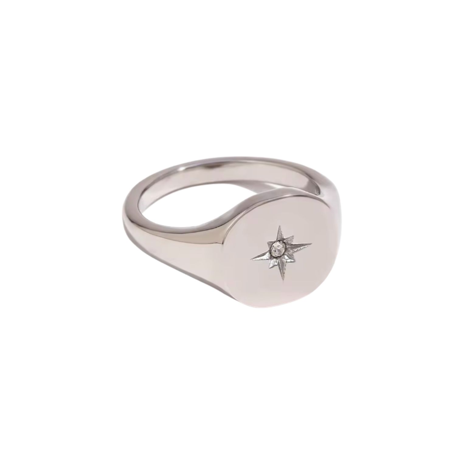 Hailey's Star Ring In Silver