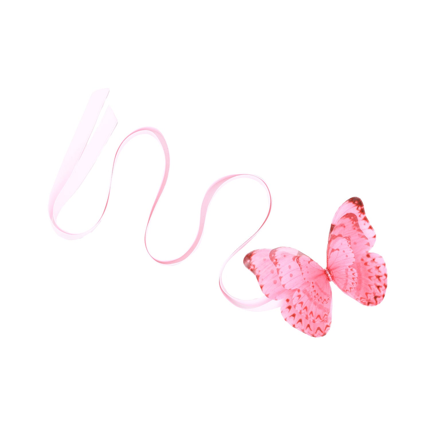 Necklace Ribbon Tie Chocker Silk Butterfly Goddess Festival Accessory