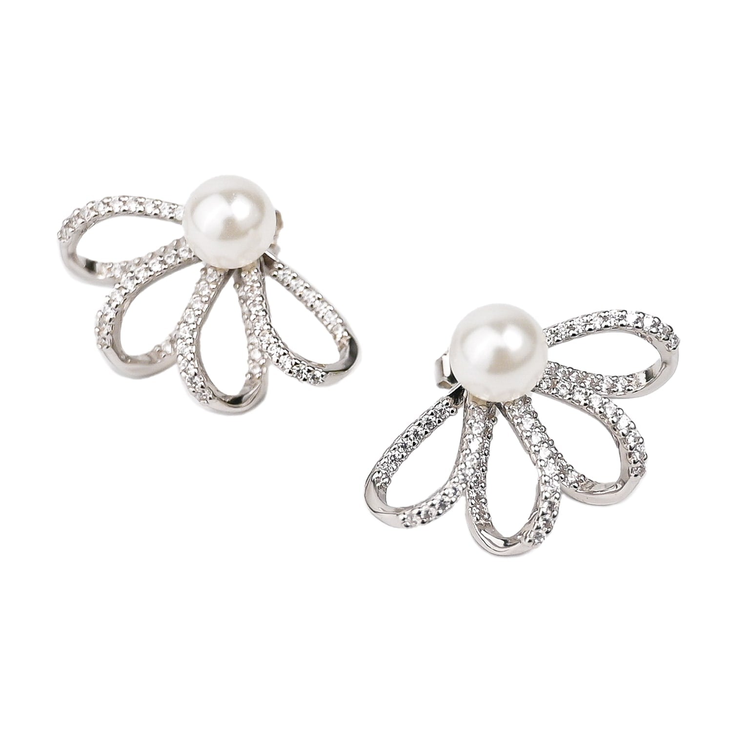 Half Bloom Earrings