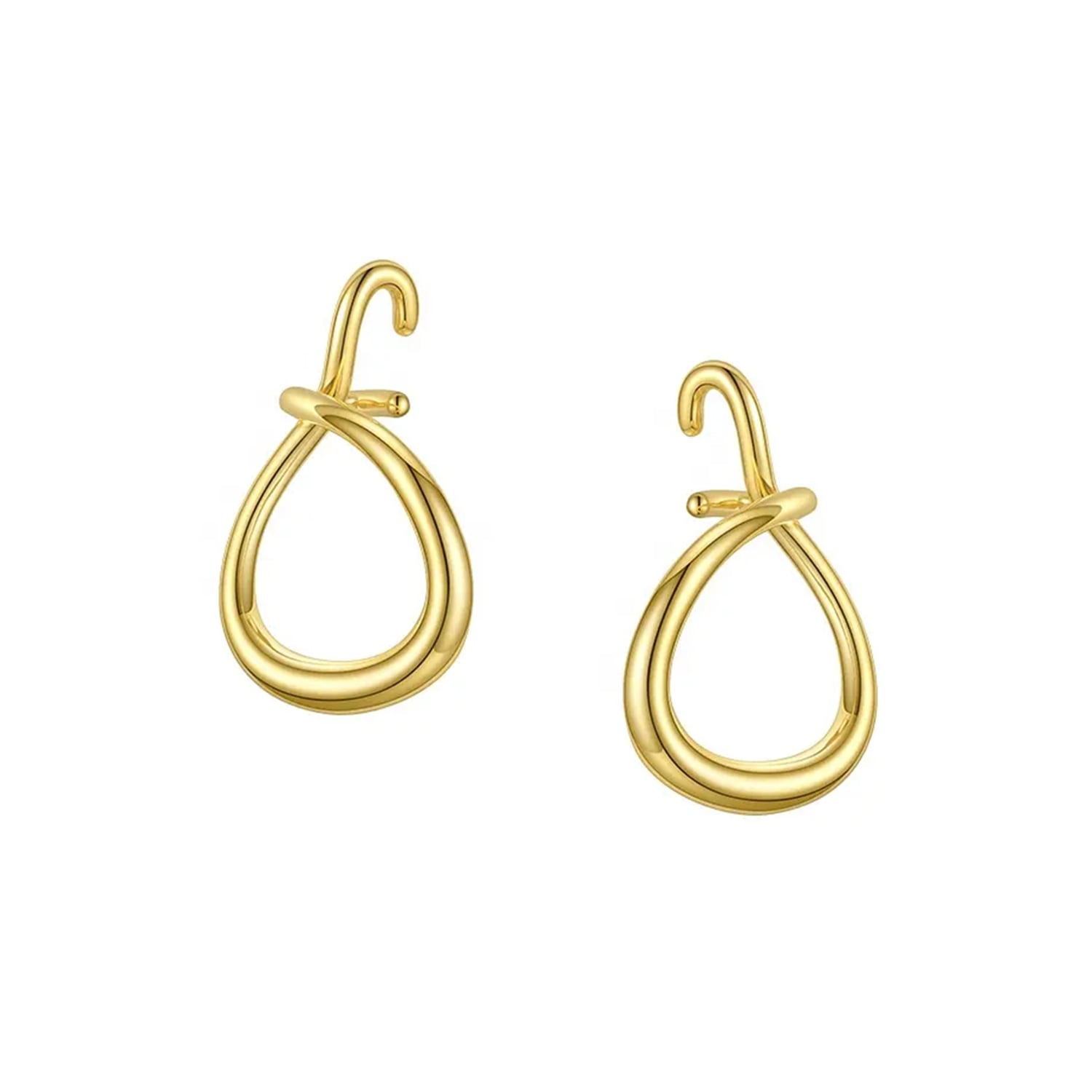Hamptons Ear Cuff Gold Statement Earring