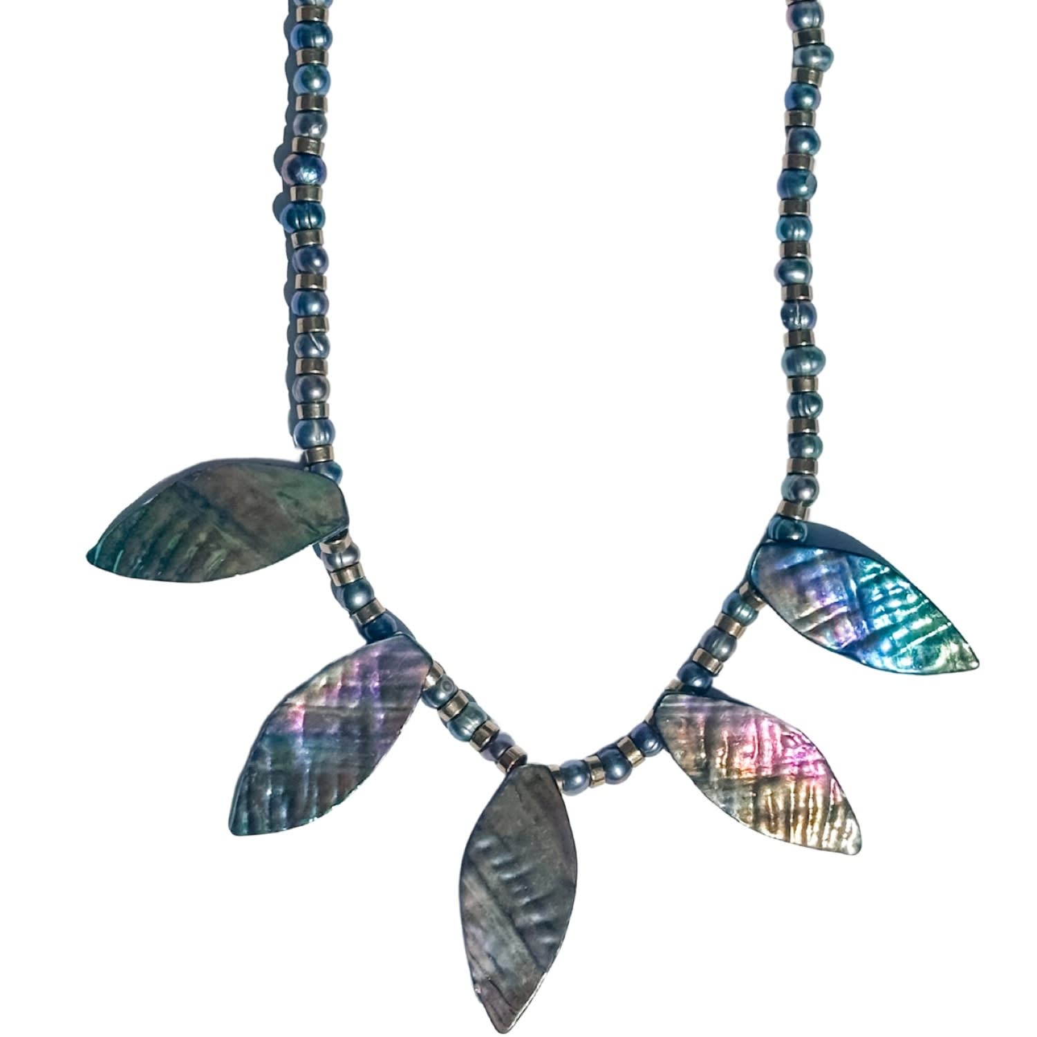 Handcrafted Cascade Shell Necklace