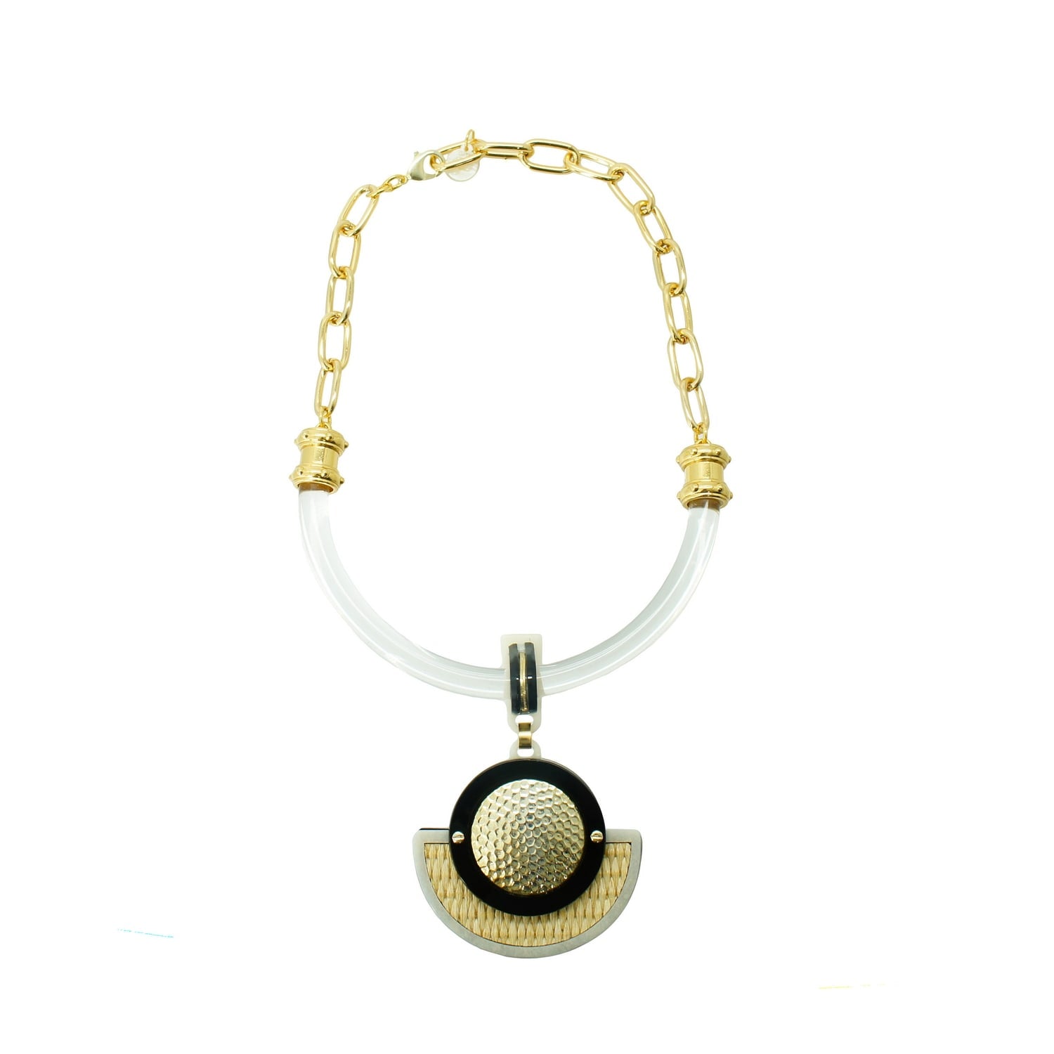 Handmade Acrylic Necklace Dune