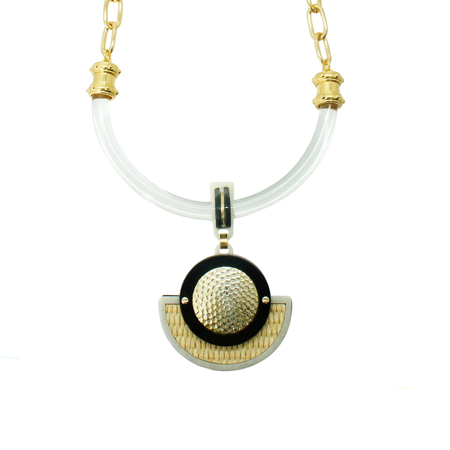 Handmade Acrylic Necklace Dune