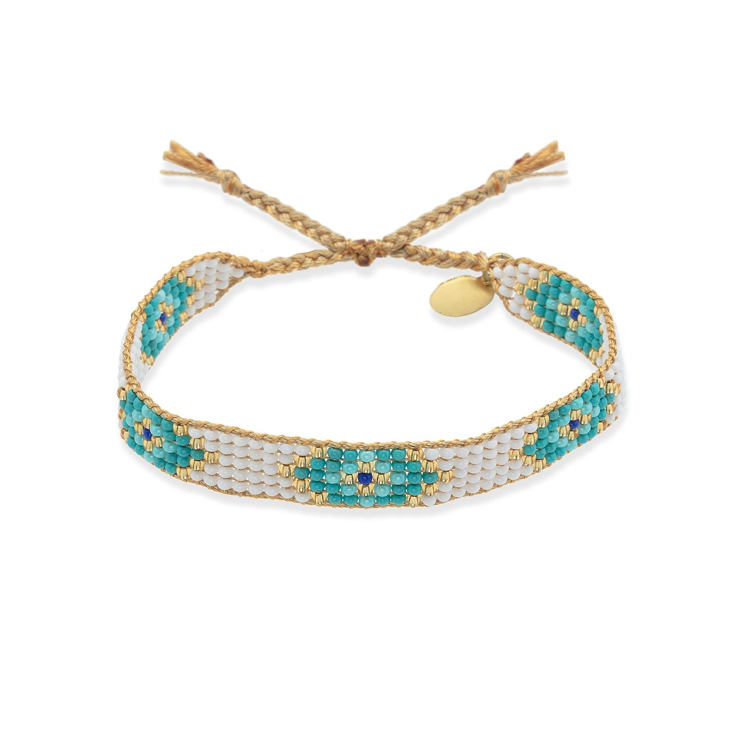Harper Beaded Bracelet - White