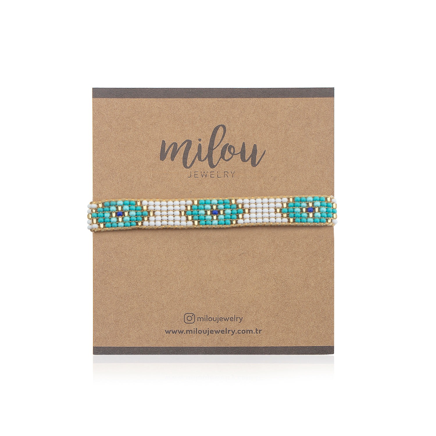 Harper Beaded Bracelet - White