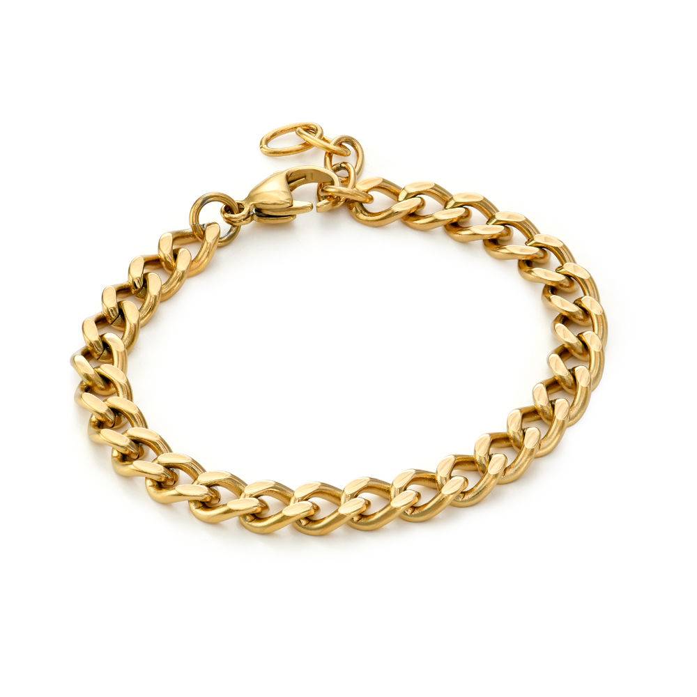 Harper Cuban Link Bracelet in Gold Plating
