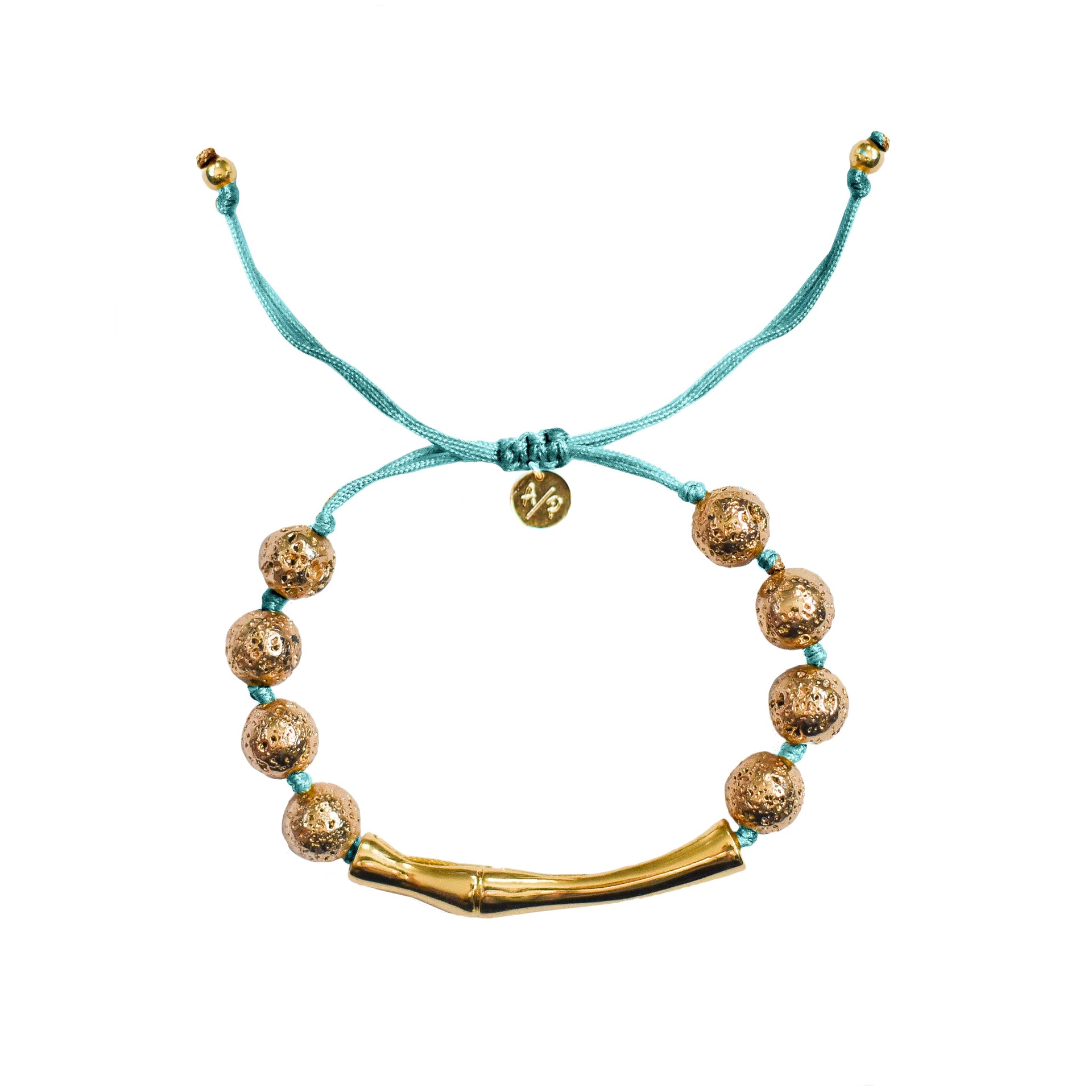 Haven Bracelet On Colored Cord - Mermaid