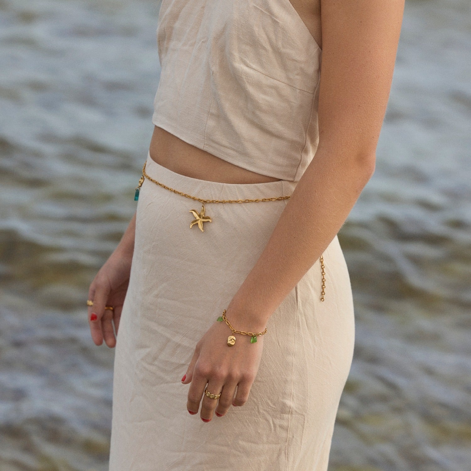 Havglimt Belly Chain Gold