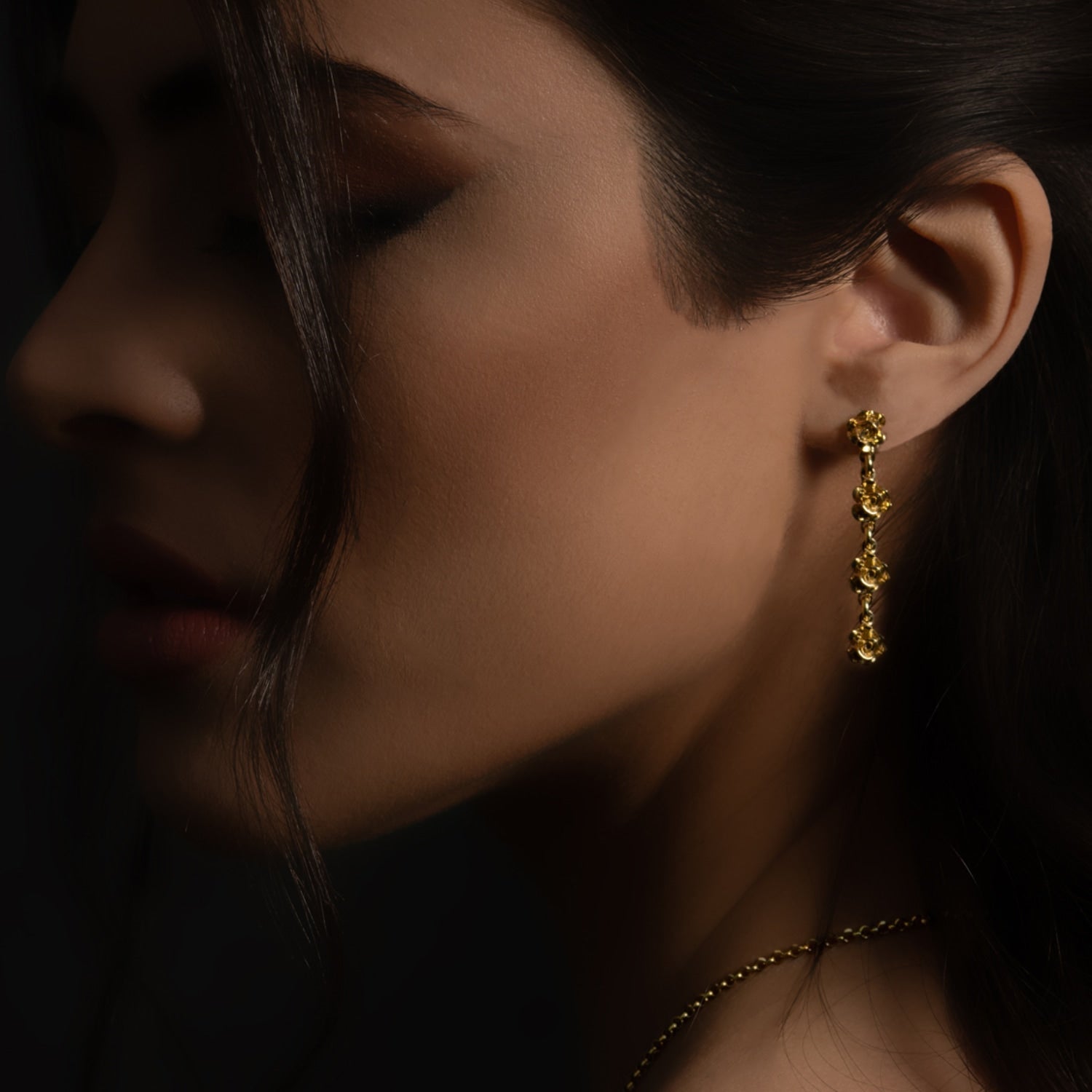 Hawài Unaloe Earrings Gold-Plated