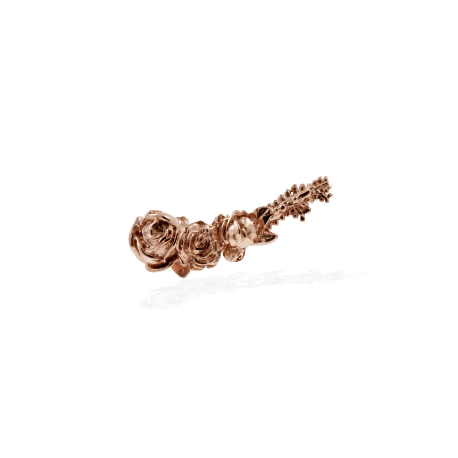 Rose Climber Earring Single - Rose Gold