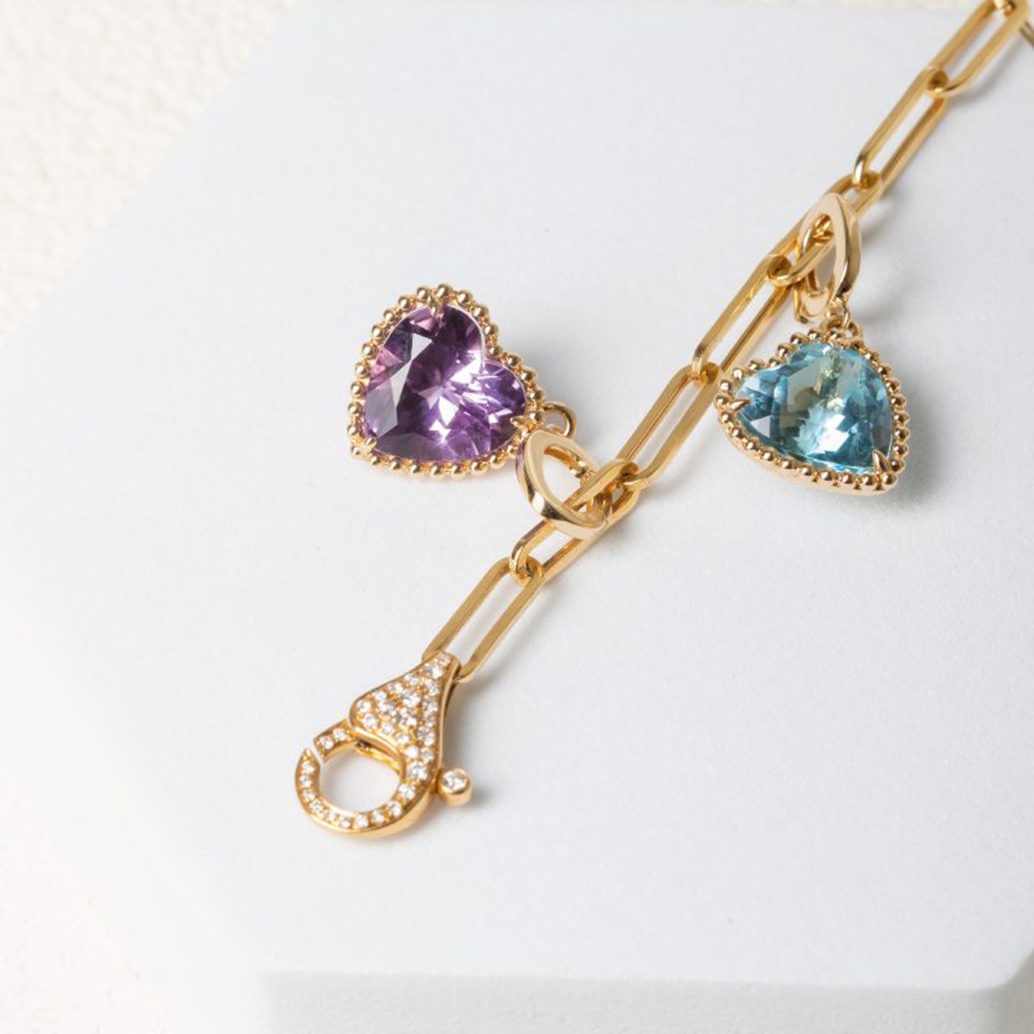 Heart Beat Charm