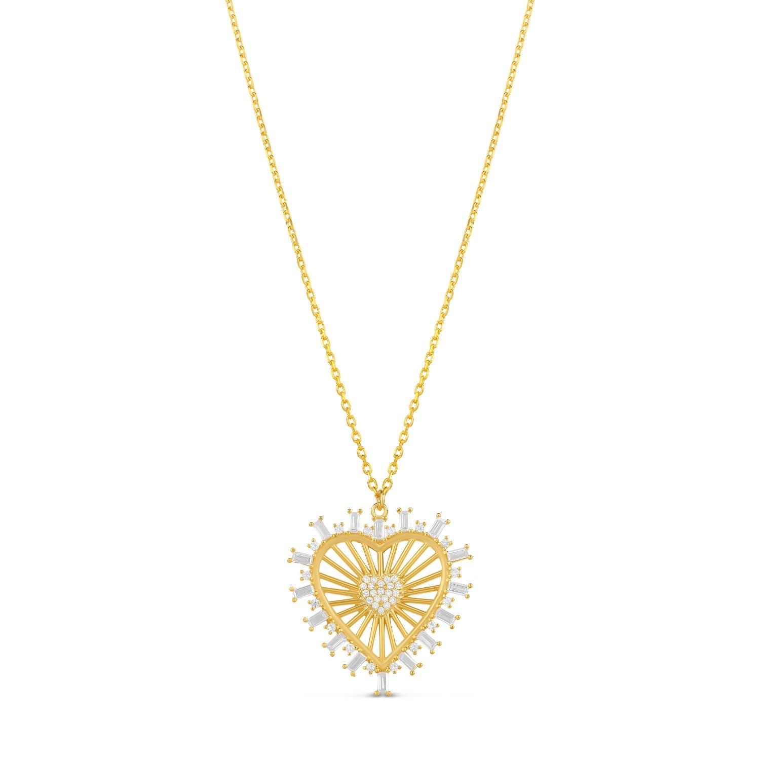 Heart Medallion Necklace