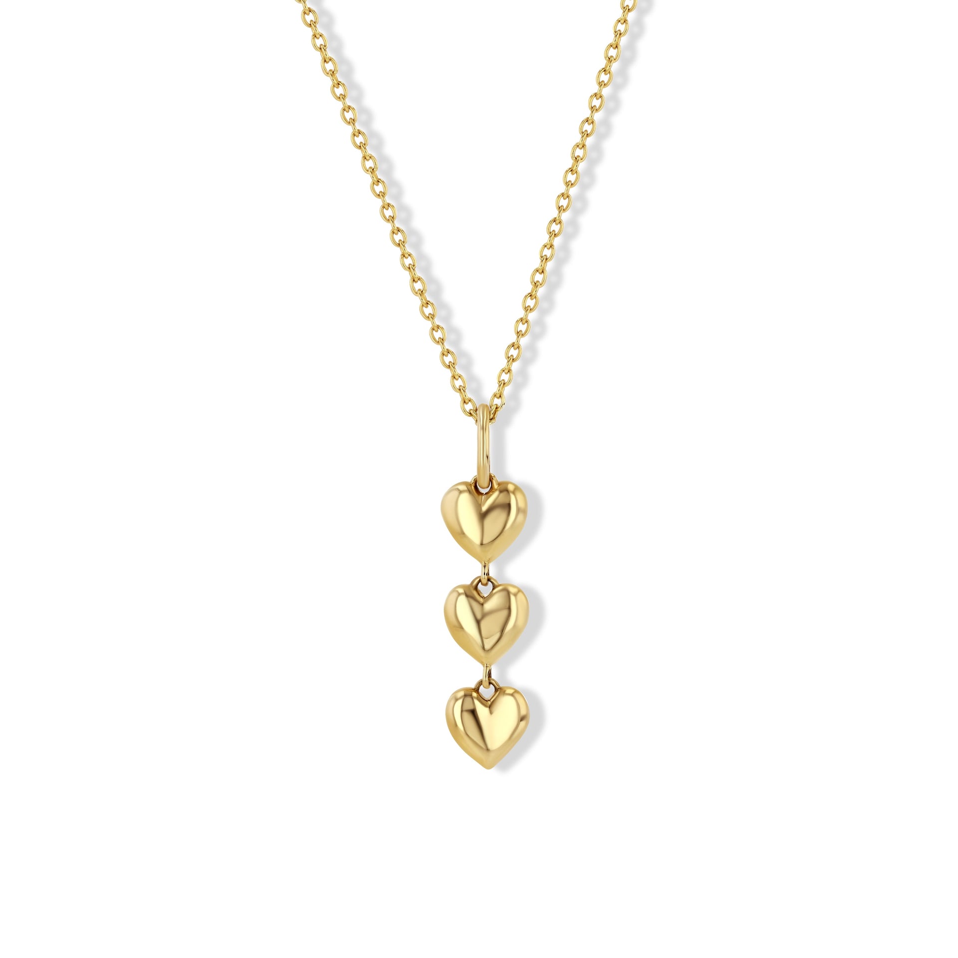 Heart Trio Necklace