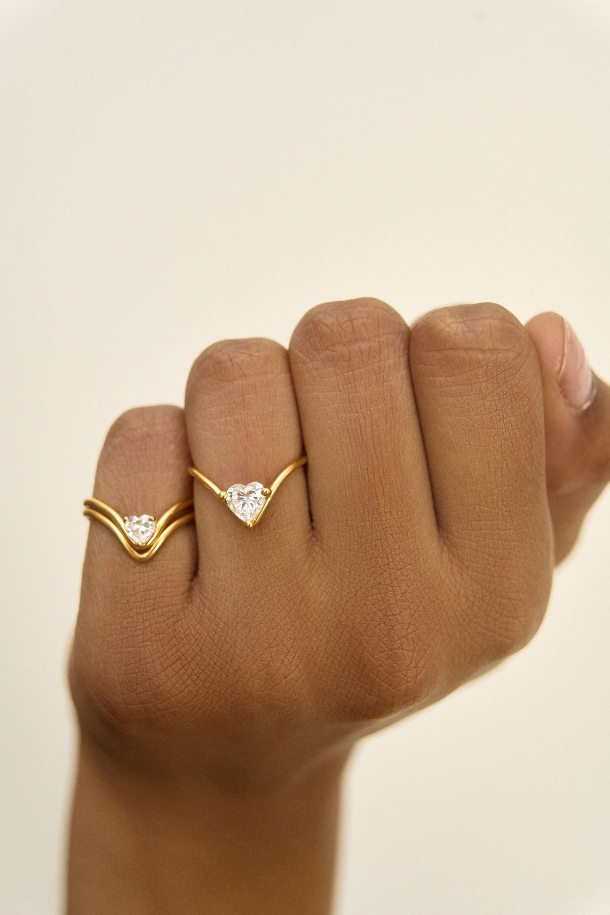 HEART DIAMOND RING