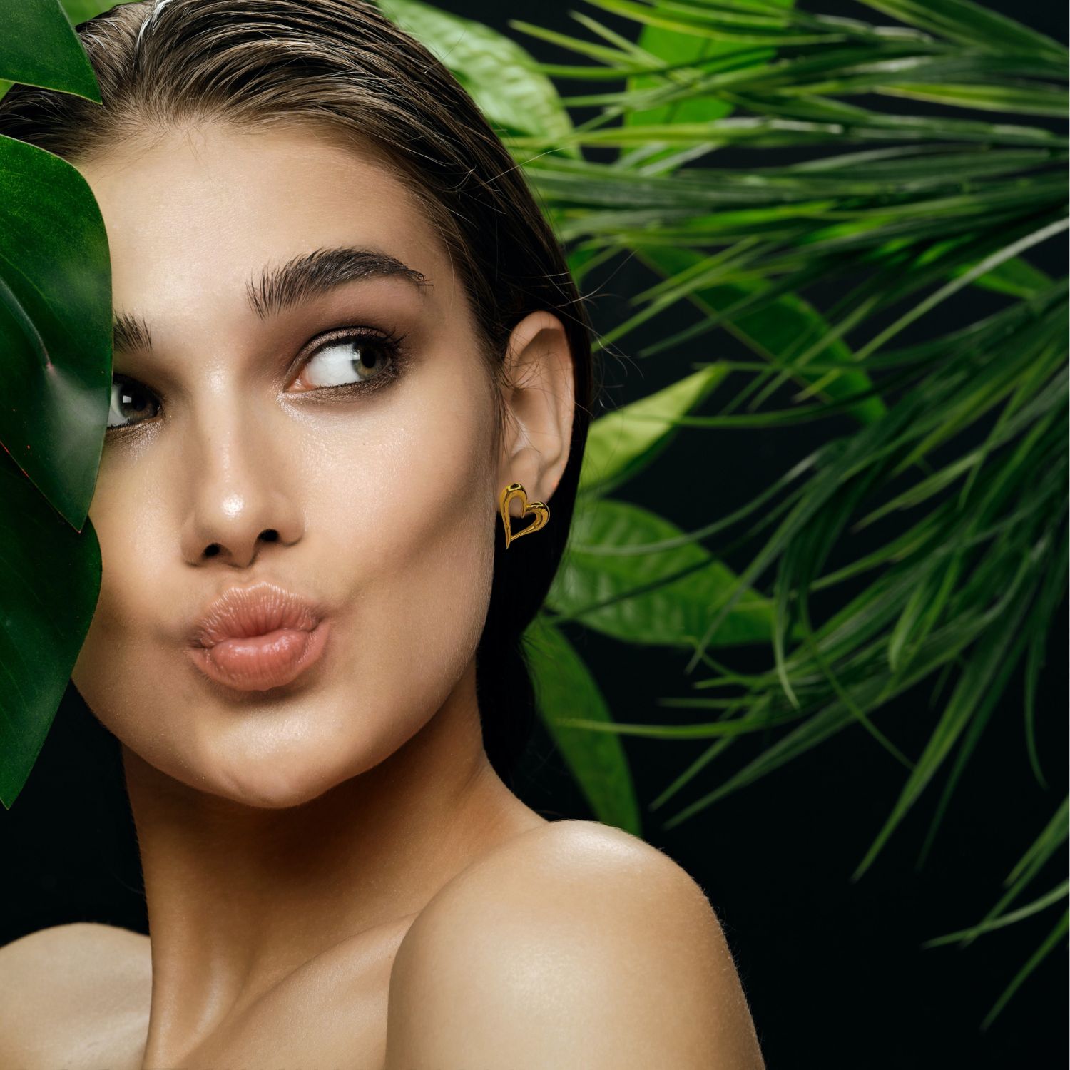 Heartfelt Clip Earrings