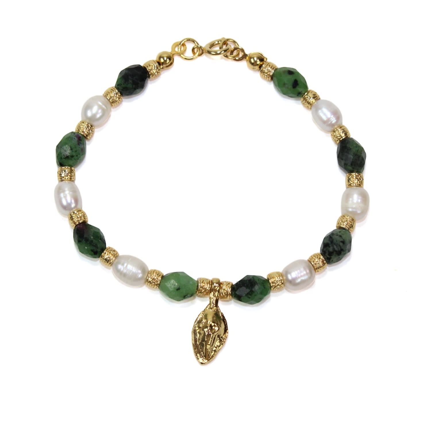 Heloira Zoisite Beaded Bracelet