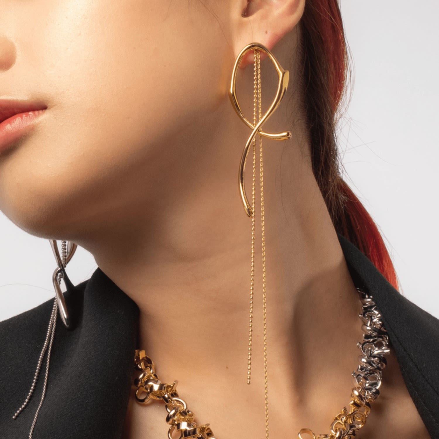 Heradi Bold Gold Earrings