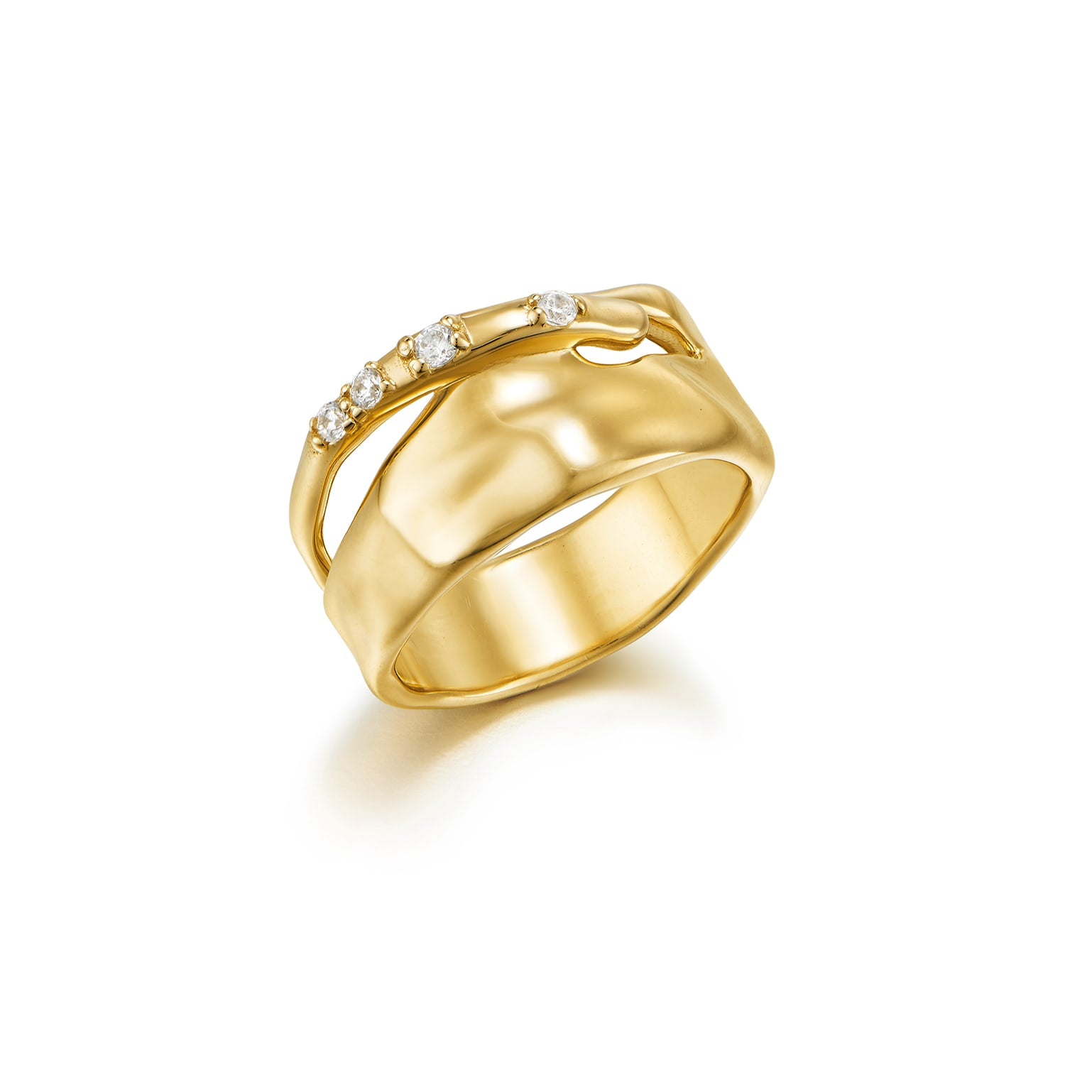 Heradi Breeze Gold Ring
