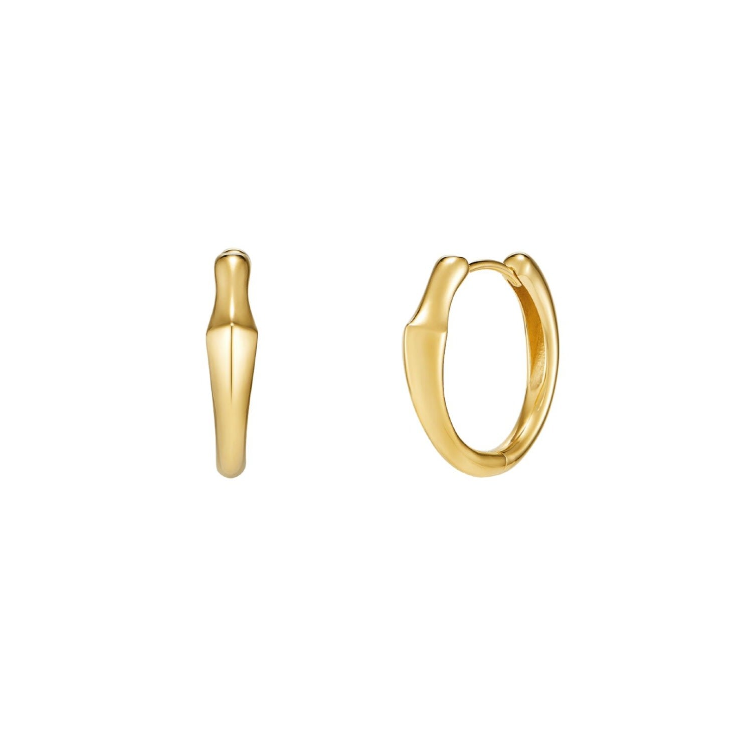 Heradi Small Gold Hoops