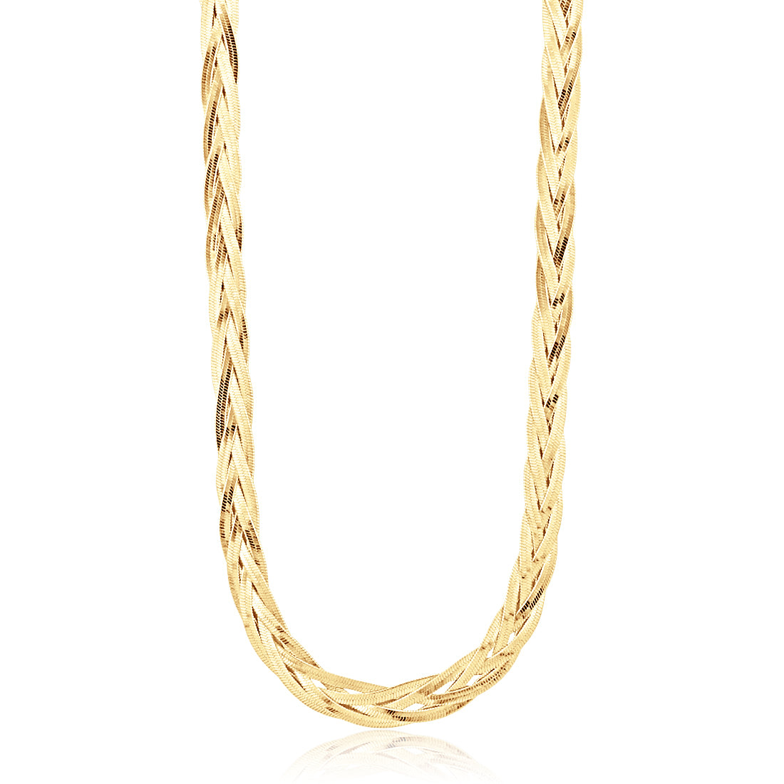 Herringbone Twist Necklace