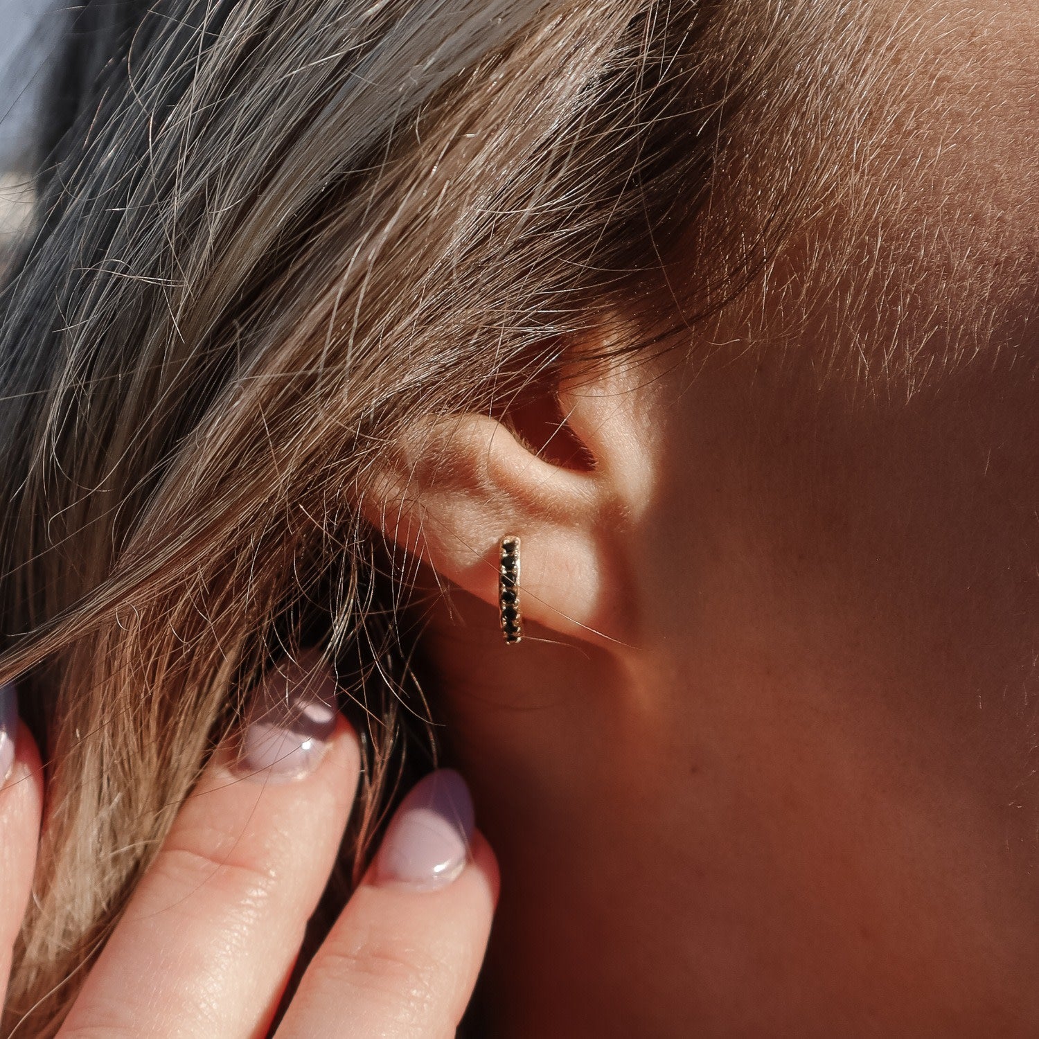 Adorned Huggies Gold & Black