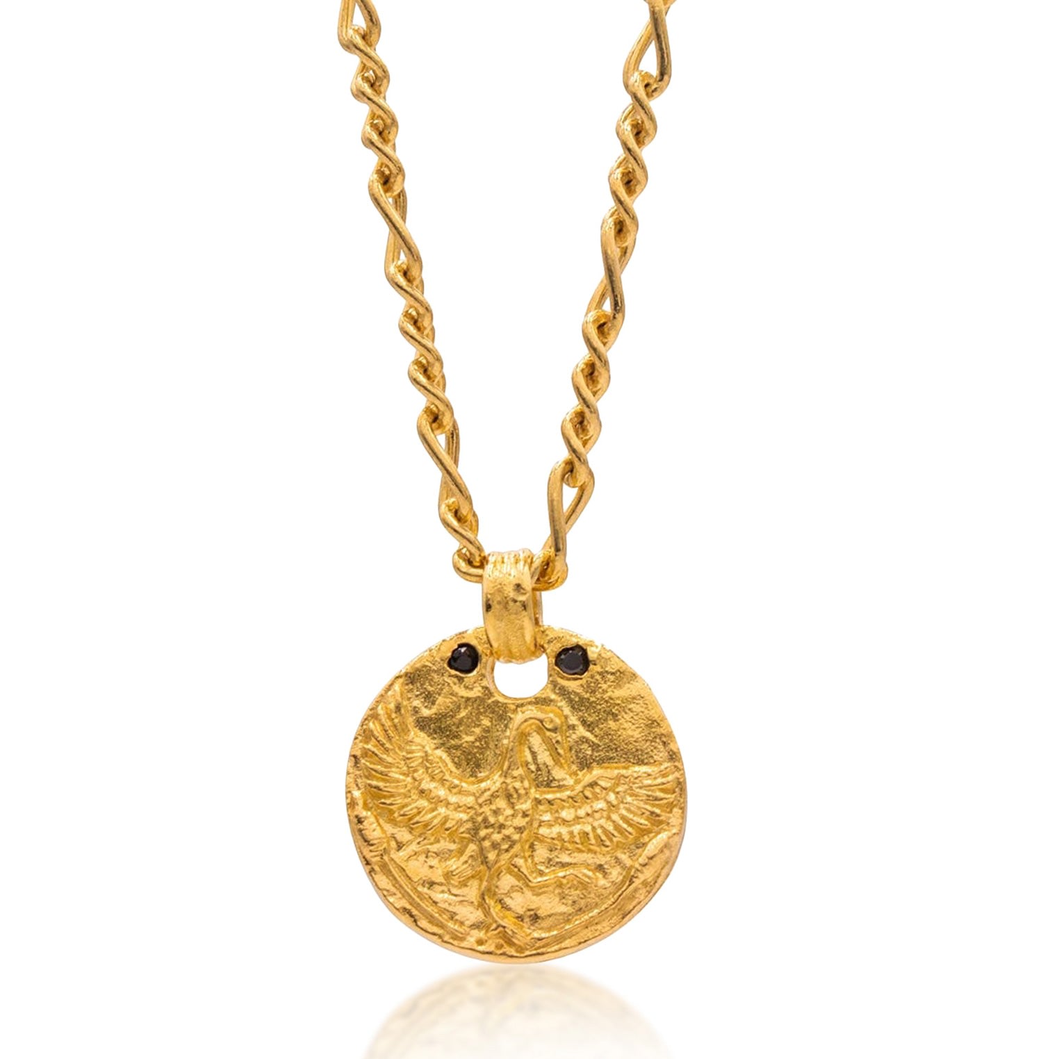 Crane Necklace