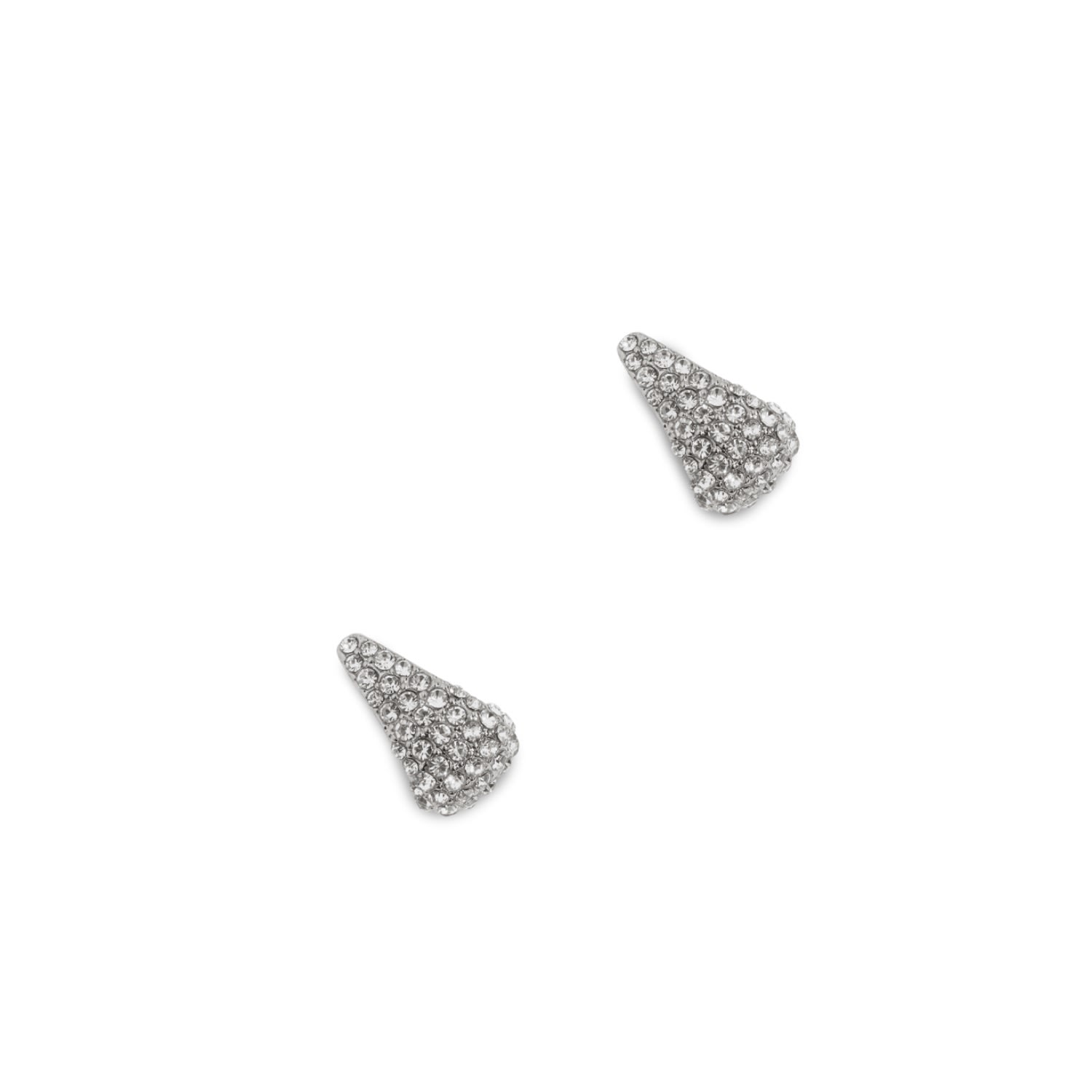Hira Bold Earrings Silver