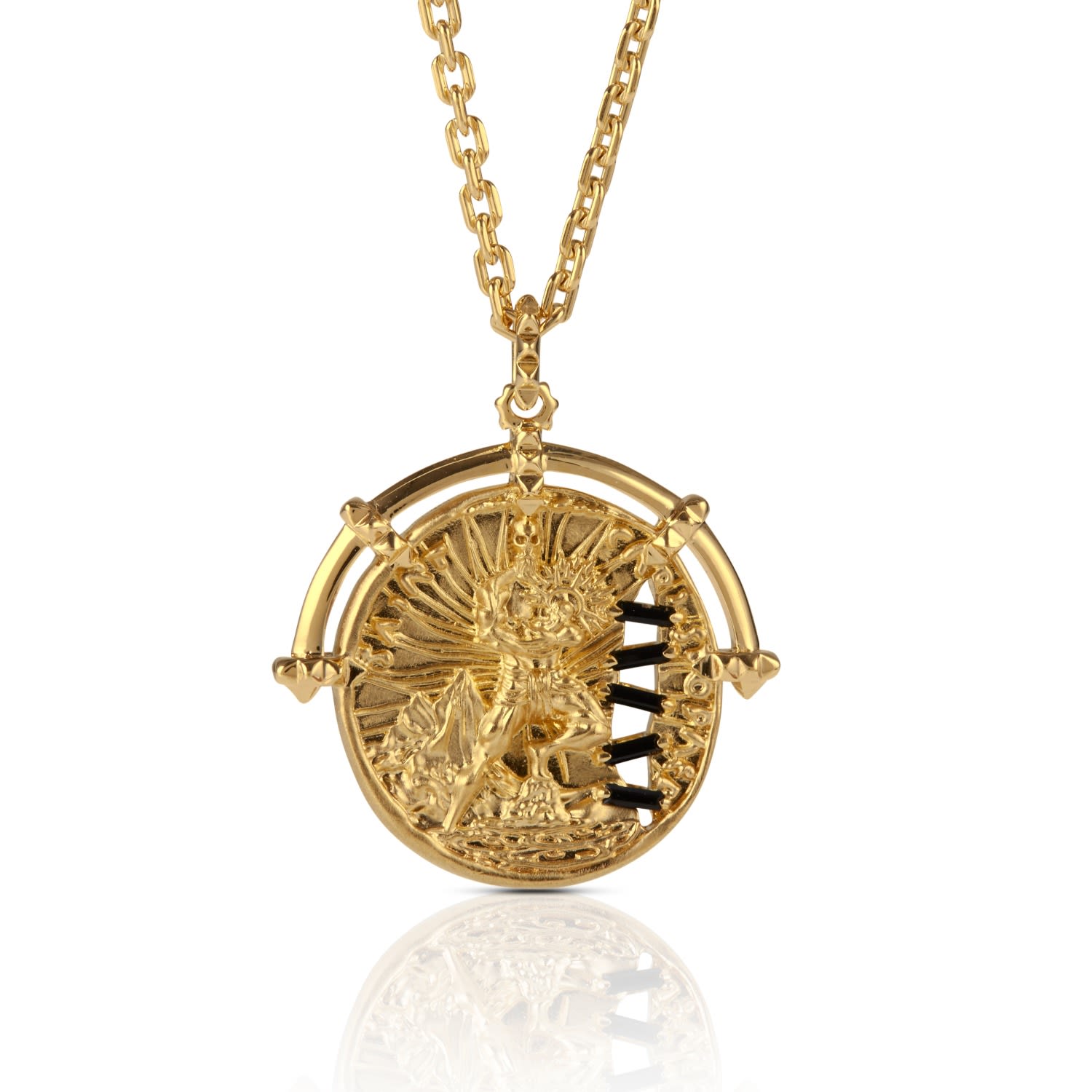 Long Lost Traveller Pendant - Gold