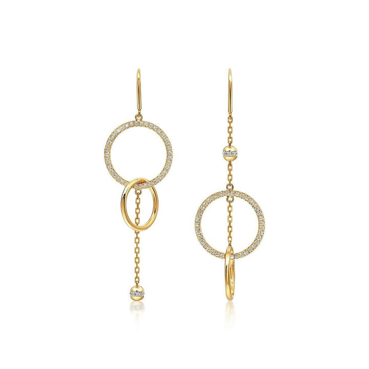 manon-18k-yellow-white-gold-diamond-mismatched-earrings
