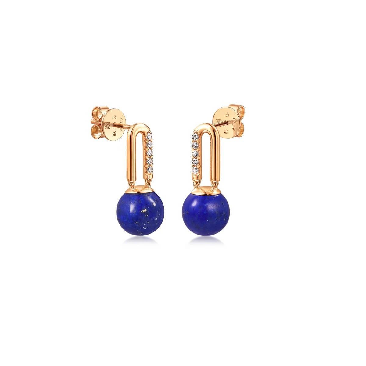 cosmos-18k-rose-gold-lapis-lazuli-earrings