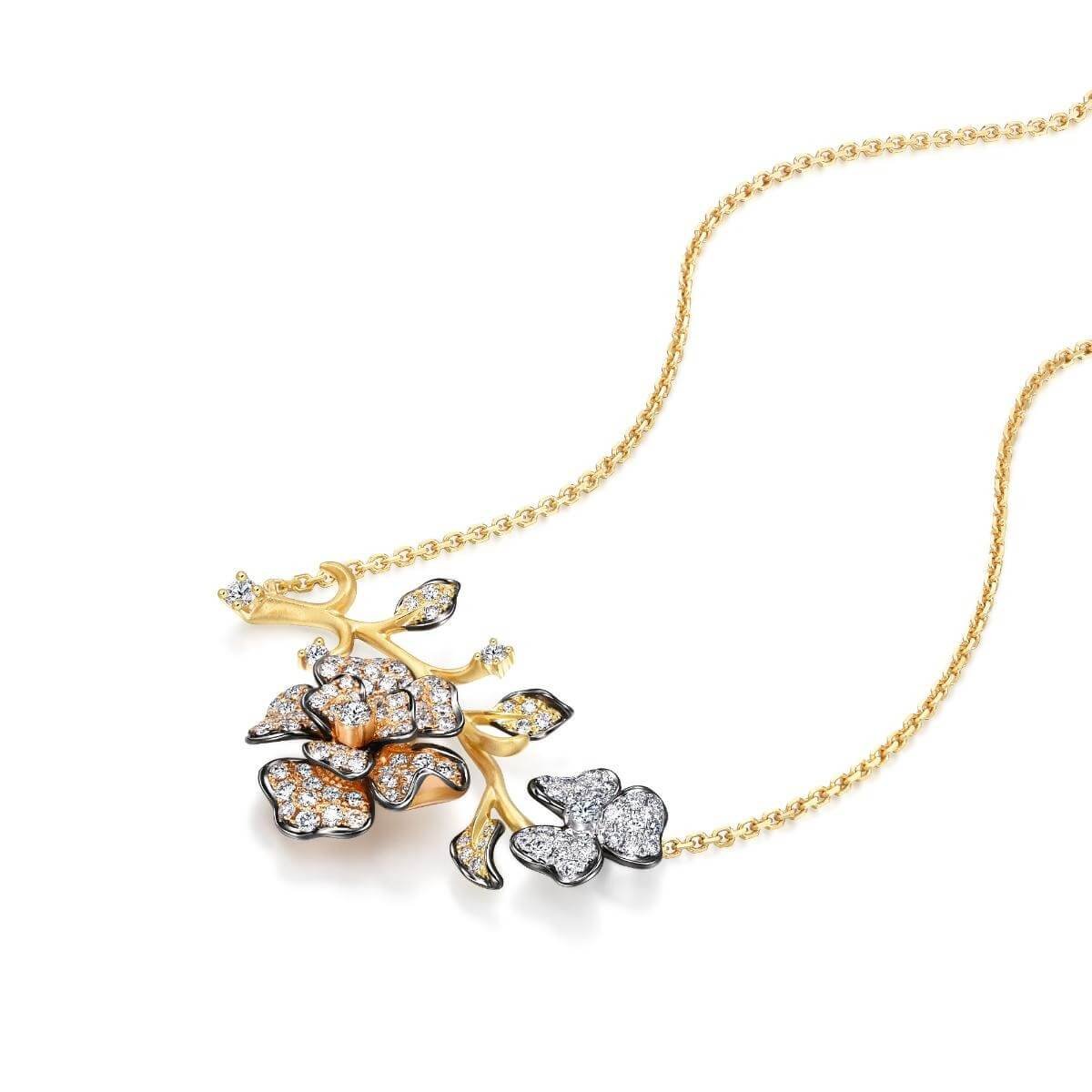 symphony-18k-multi-coloured-gold-diamond-necklace